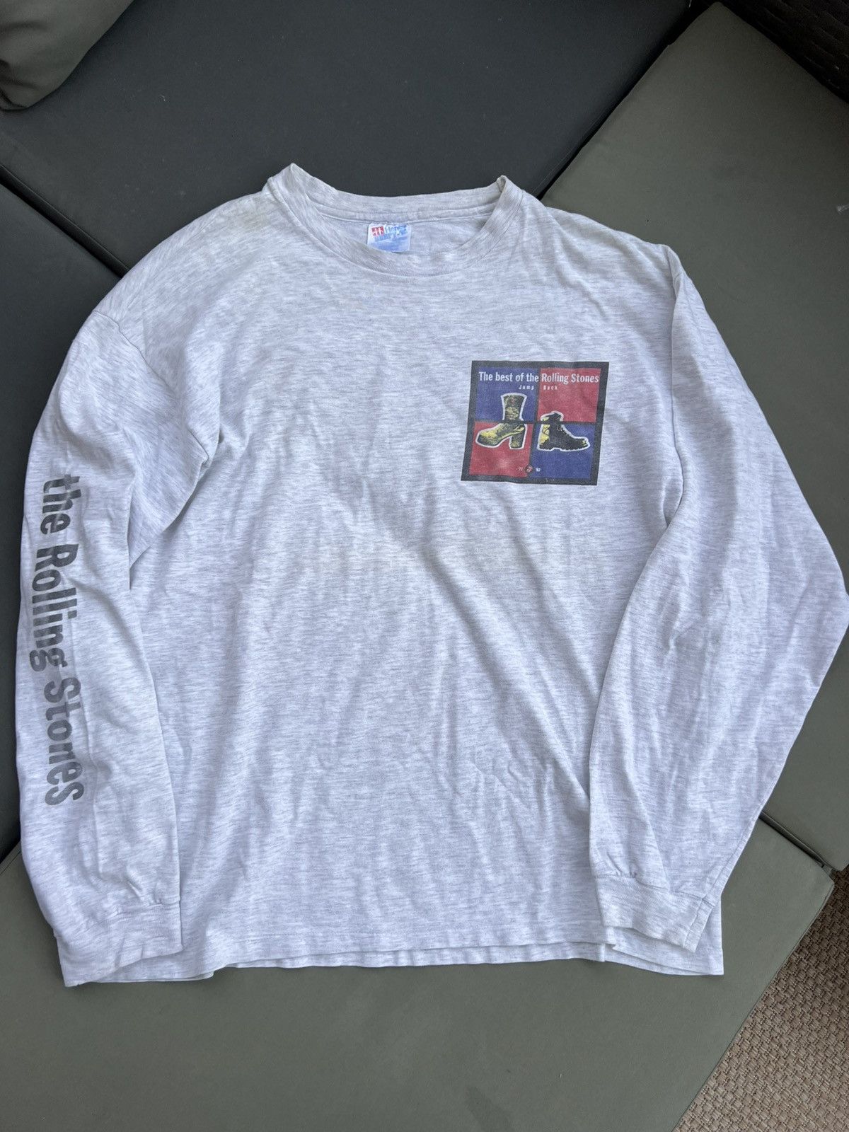 Band Tees × The Rolling Stones × Vintage vintage 1993 jump back rolling stones band rock tee Size US XL / EU 56 / 4 - 1 Thumbnail