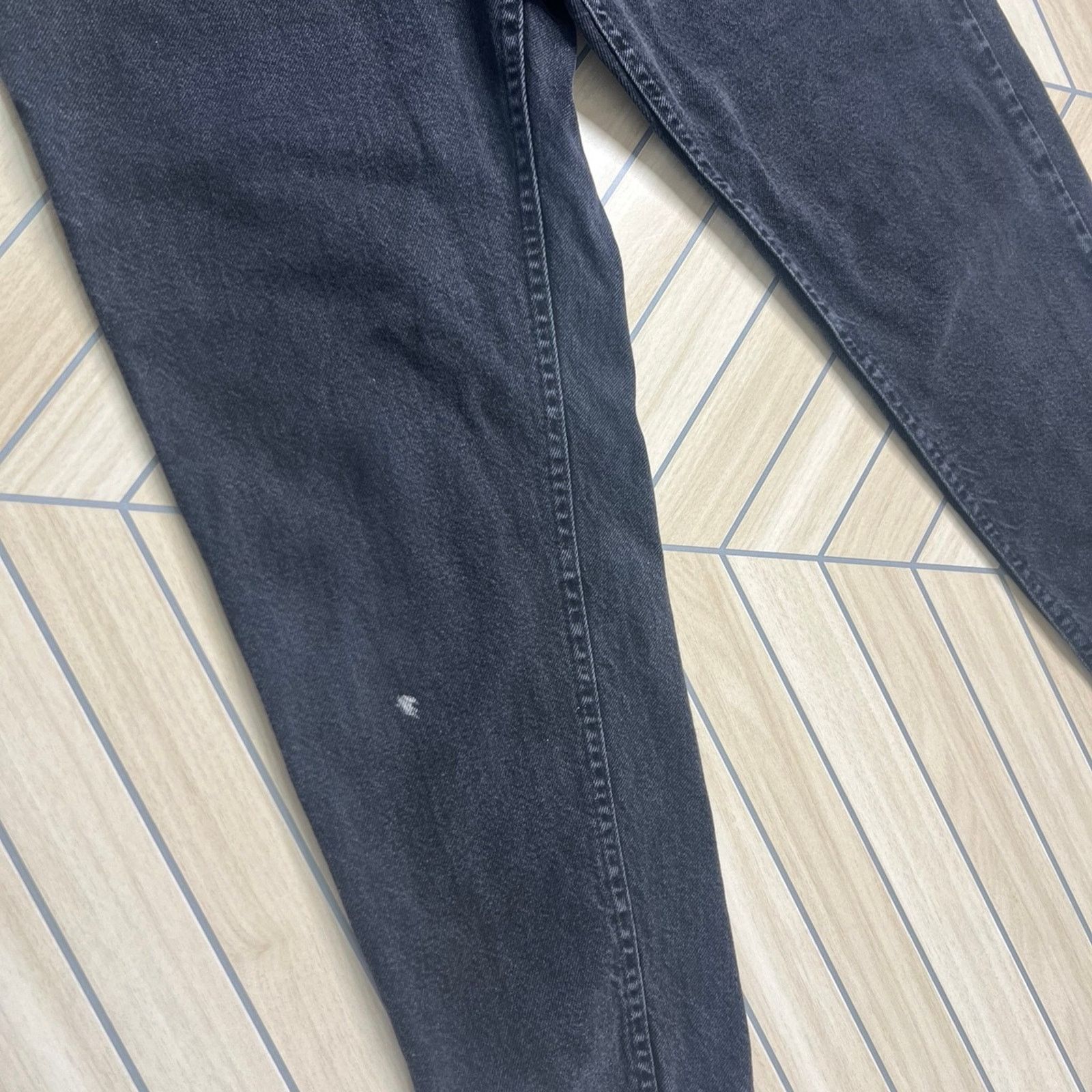 Lee Vintage 80s/90s Lee Black Jeans Women’s 10/12 Petite Size 30" / US 8 / IT 44 - 5 Thumbnail