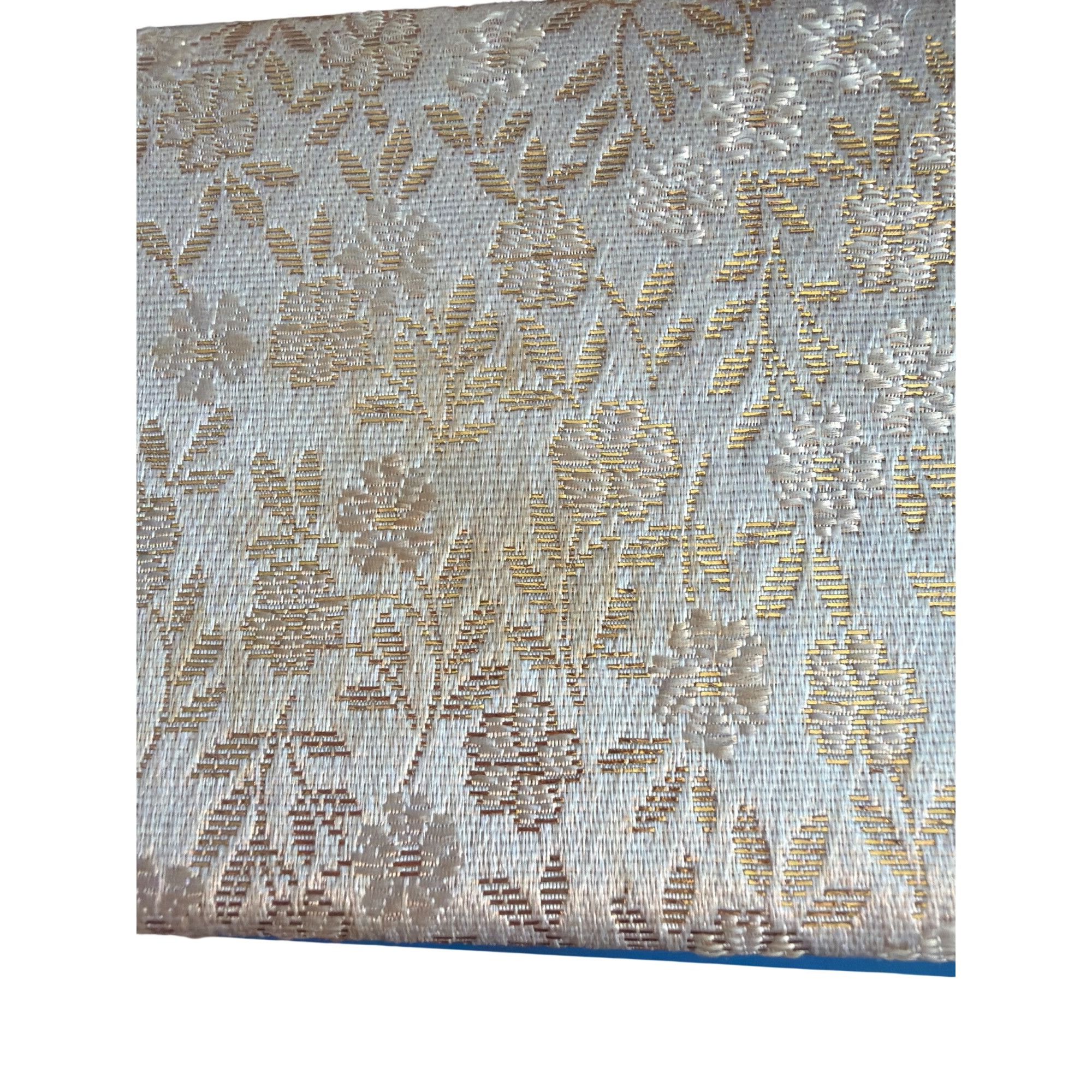 Other Vintage Lot 4 Du Barry Gold Cream Brocade Fabric Clutch Pear Size ONE SIZE - 6 Thumbnail