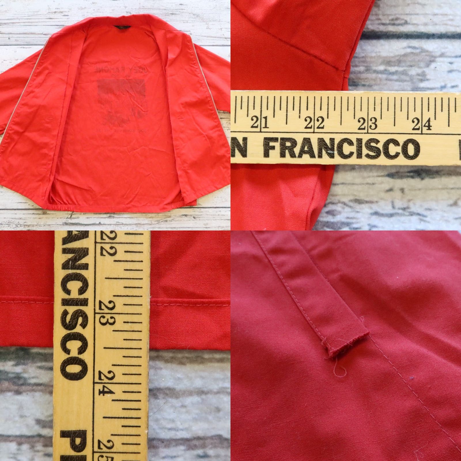 Vintage VINTAGE Sir Jac Jacket M Red Parka Mens Joey Ramone Memorial Size US M / EU 48-50 / 2 - 8 Thumbnail