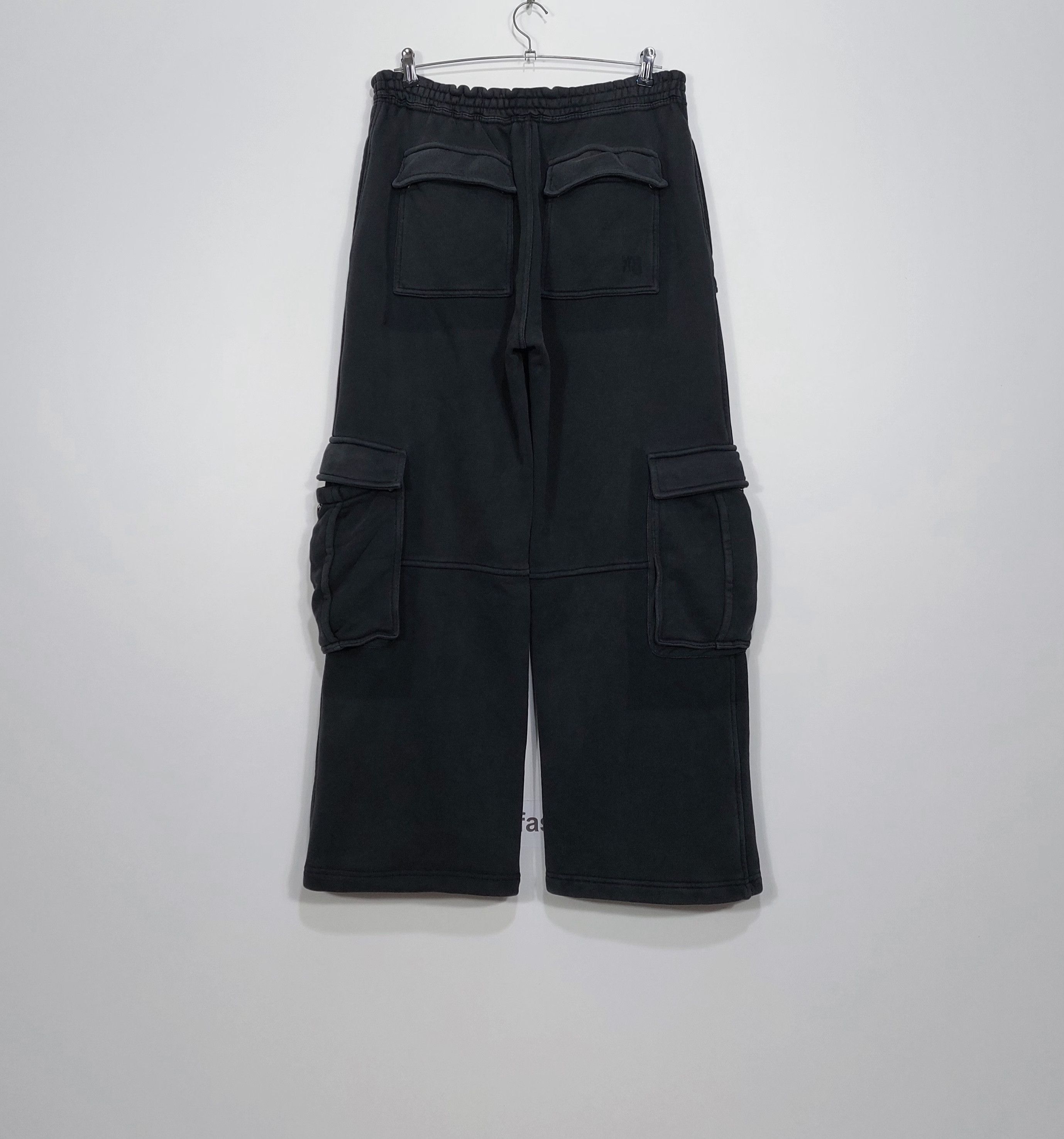 Alexander Wang shadow pocket cargo cotton sweatpants - washed shadow S Size 24" / US 00 / IT 34 - 8 Thumbnail