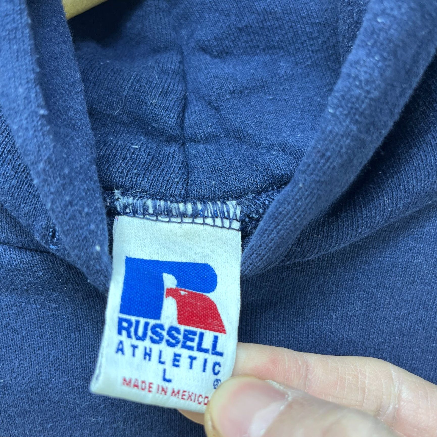 Russell Athletic VINTAGE Russell Athletic Hoodie Panthers Large L BlueUNI 90s Northern IOWA Mens Size US L / EU 52-54 / 3 - 5 Thumbnail