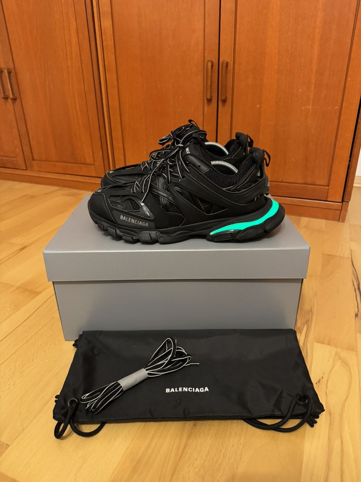 Balenciaga LED Track Triple Black