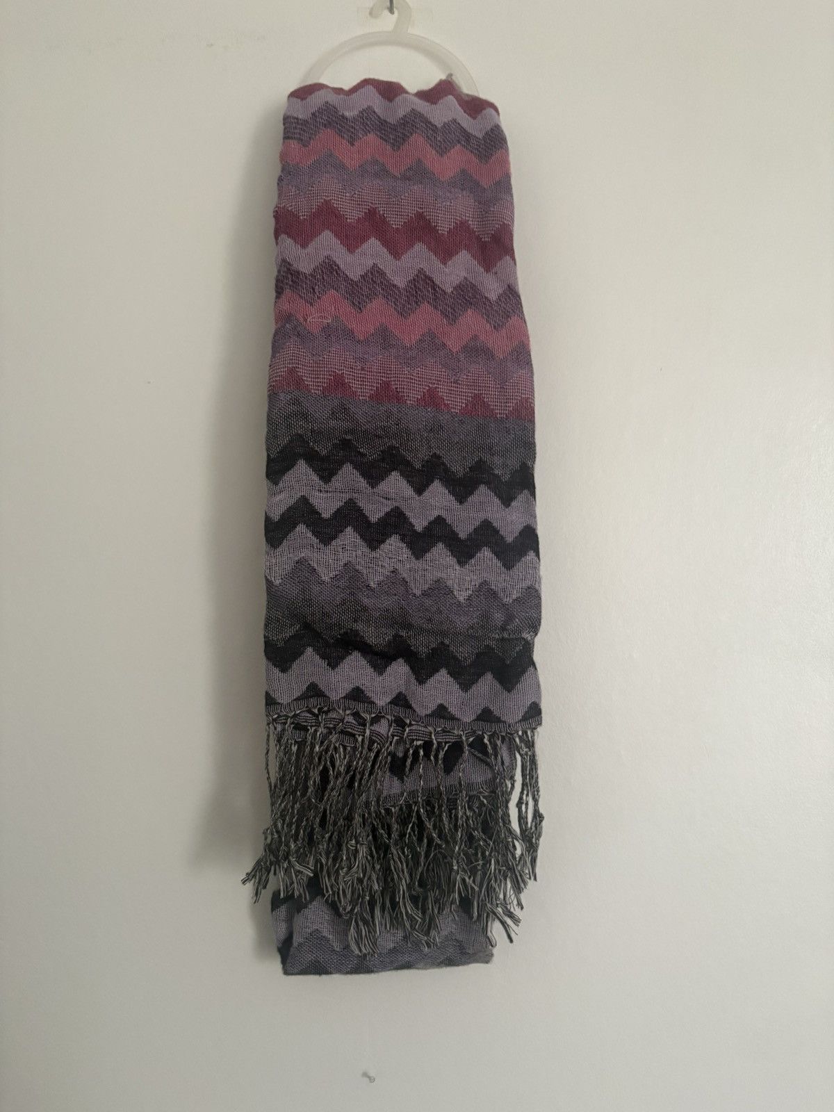Other Nwt Chevron Patterned wrap/Scarf in Purple tones Size ONE SIZE - 3 Thumbnail