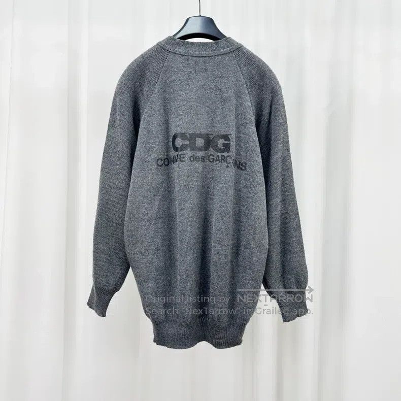 Comme des Garcons Comme Des Garcons Back print letter cardigan Size M / US 6-8 / IT 42-44 - 2 Thumbnail