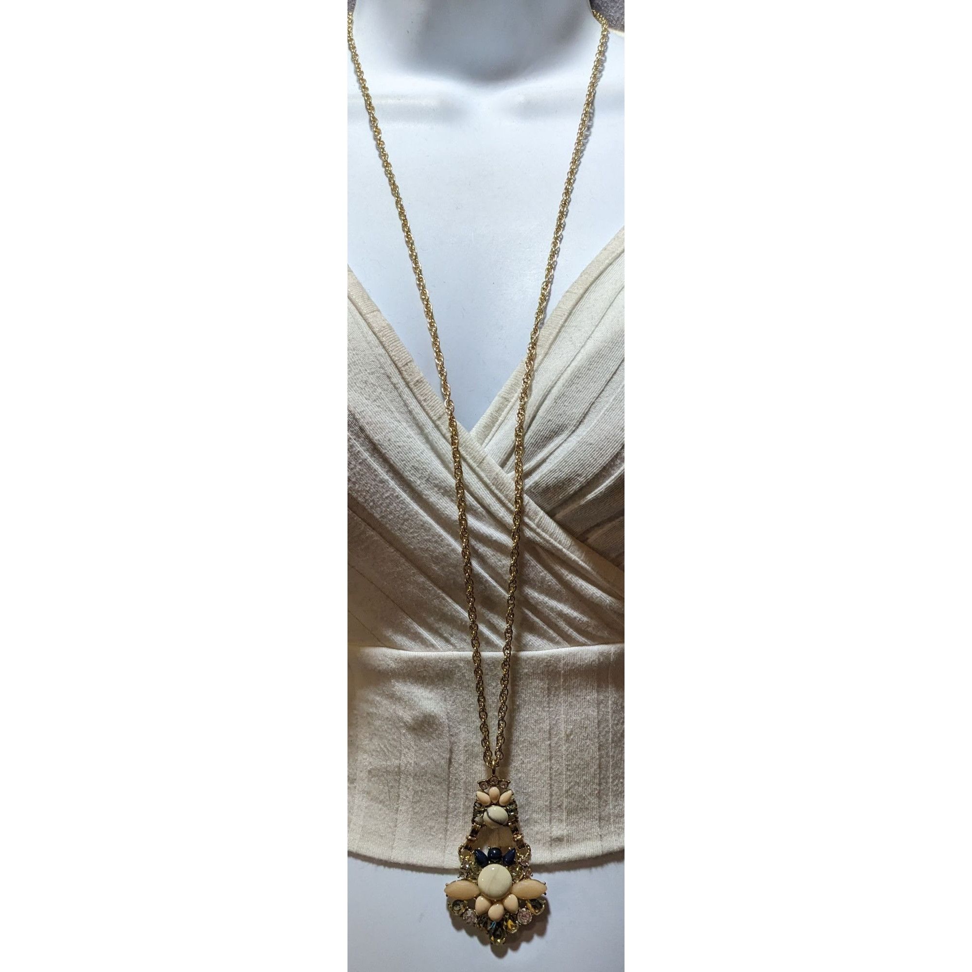 Other Y2K Style Preppy Gemmed Pendant Necklace Size ONE SIZE - 2 Thumbnail