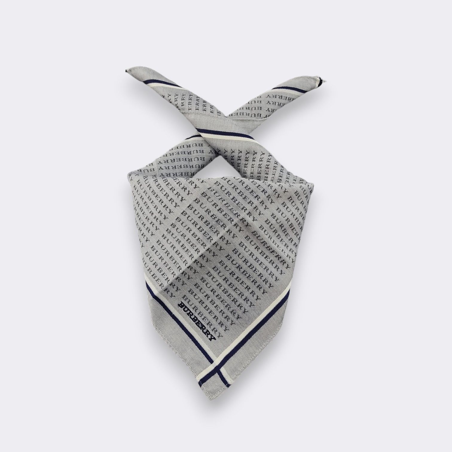 Burberry Vintage Burberry Handkerchief Neckerchief Bandana H013D Size ONE SIZE - 1 Thumbnail