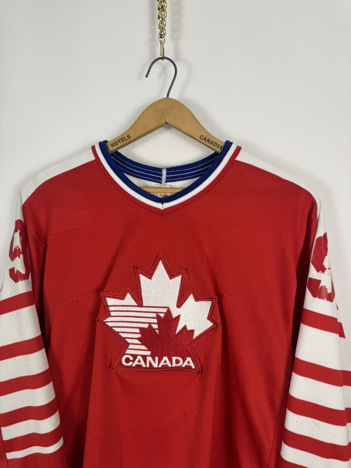 Ccm Vintage 80s Team Canada #99 Hockey Jersey Size US S / EU 44-46 / 1 - 5 Thumbnail