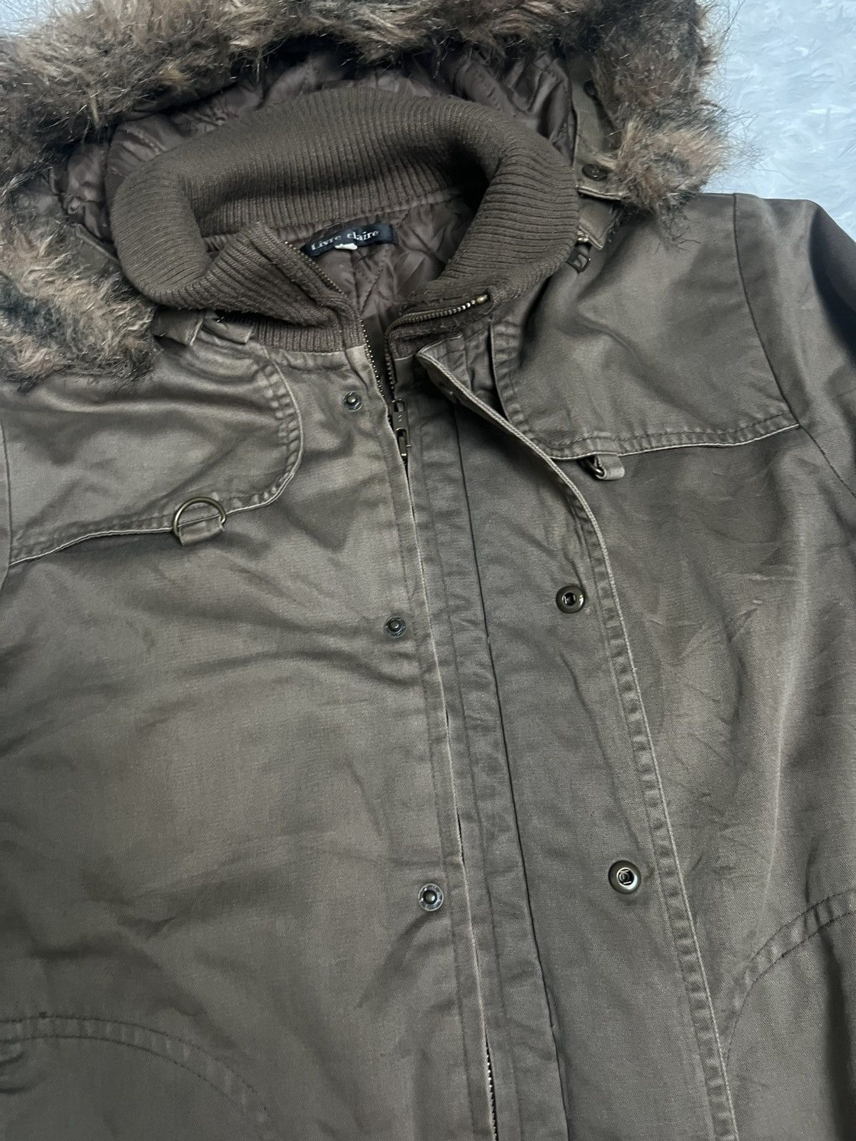 Japanese Brand 2000s Japanese Brand Livre Claire fur jacket Size US XL / EU 56 / 4 - 3 Thumbnail