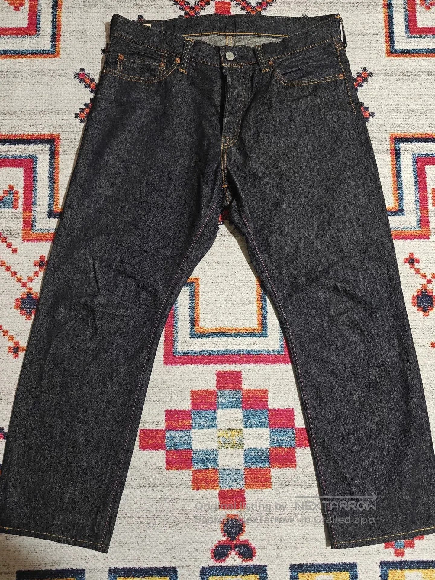 Momotaro Jeans MOMOTARO JEANS 0605 10oz Raw Denim. Size US 36 / EU 52 - 2 Thumbnail