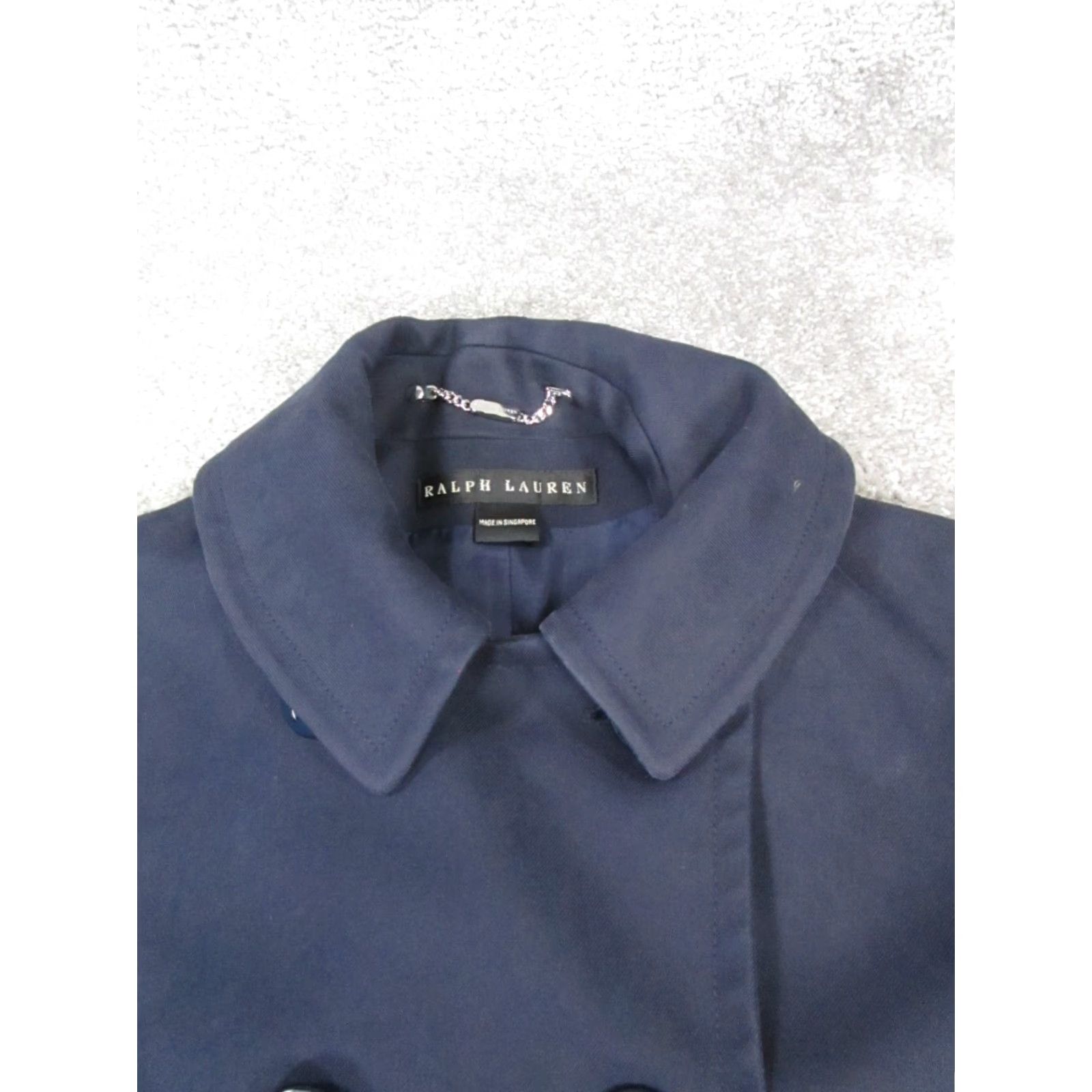 Ralph Lauren Ralph Lauren Black Label Peacoat Womens 6 Blue Wool Coat 6 Blue Classic Designer Preppy Fall Winter Mens Womens Size M / US 6-8 / IT 42-44 - 2 Thumbnail