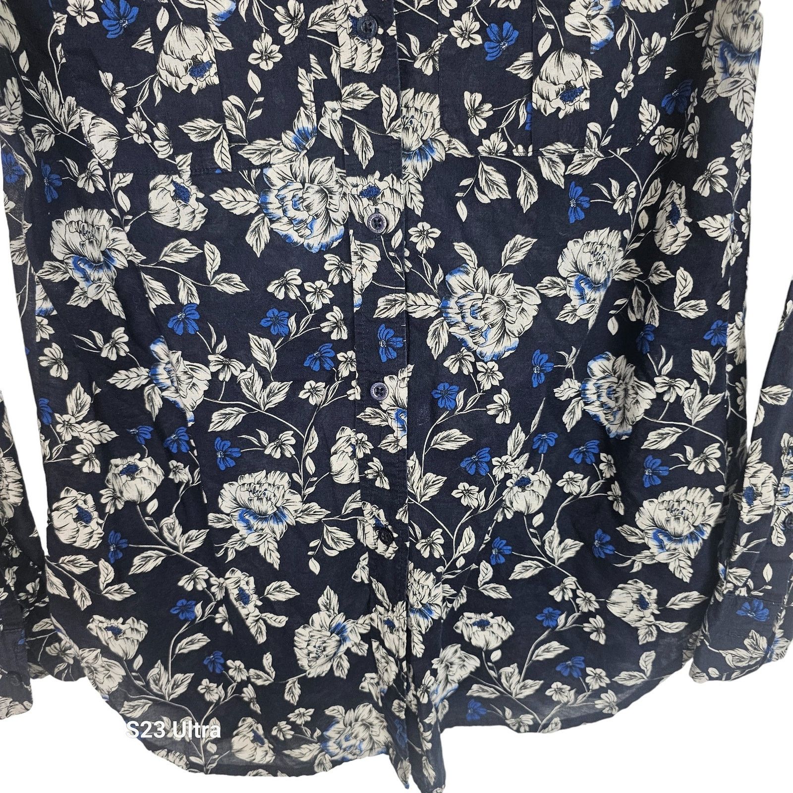 Lauren Ralph Lauren Lauren Ralph Lauren Womens Floral Top Size S Classic Preppy Size S / US 4 / IT 40 - 3 Thumbnail