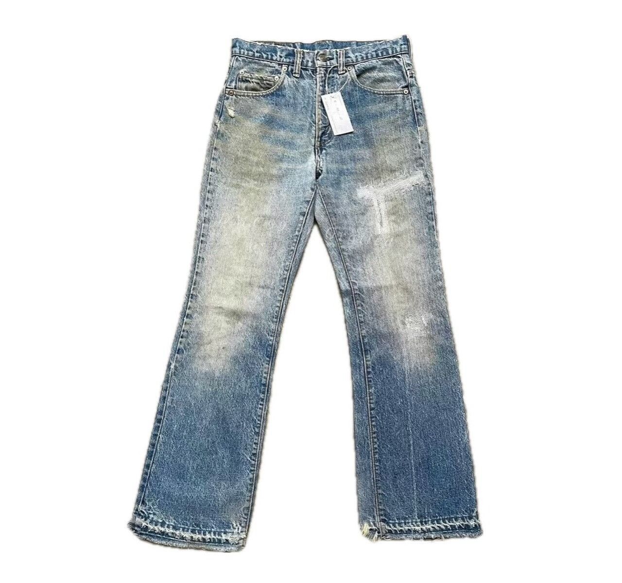 Levi's Vintage 1970 Levi's 517 Dirty Wash Jeans Size US 31 - 1 Thumbnail