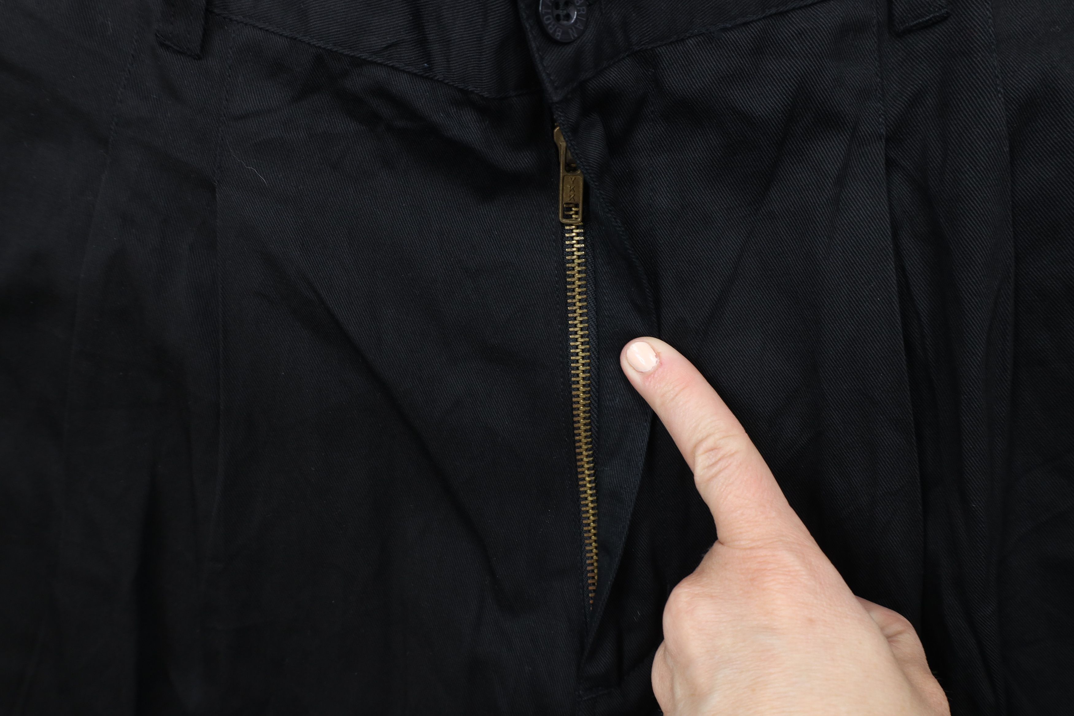 Vintage Deadstock Vintage 90s Streetwear Baggy Pleated Chino Shorts Size US 42 / EU 58 - 6 Thumbnail
