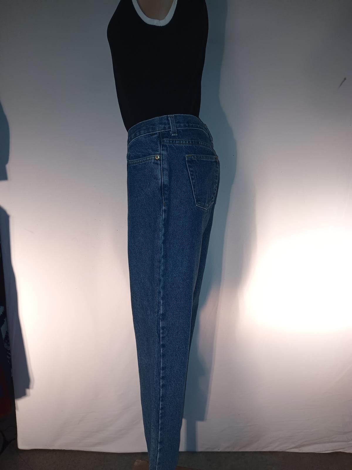 Designer Classic Straight Leg Denim Jeans Size 32" / US 10 / IT 46 - 3 Thumbnail