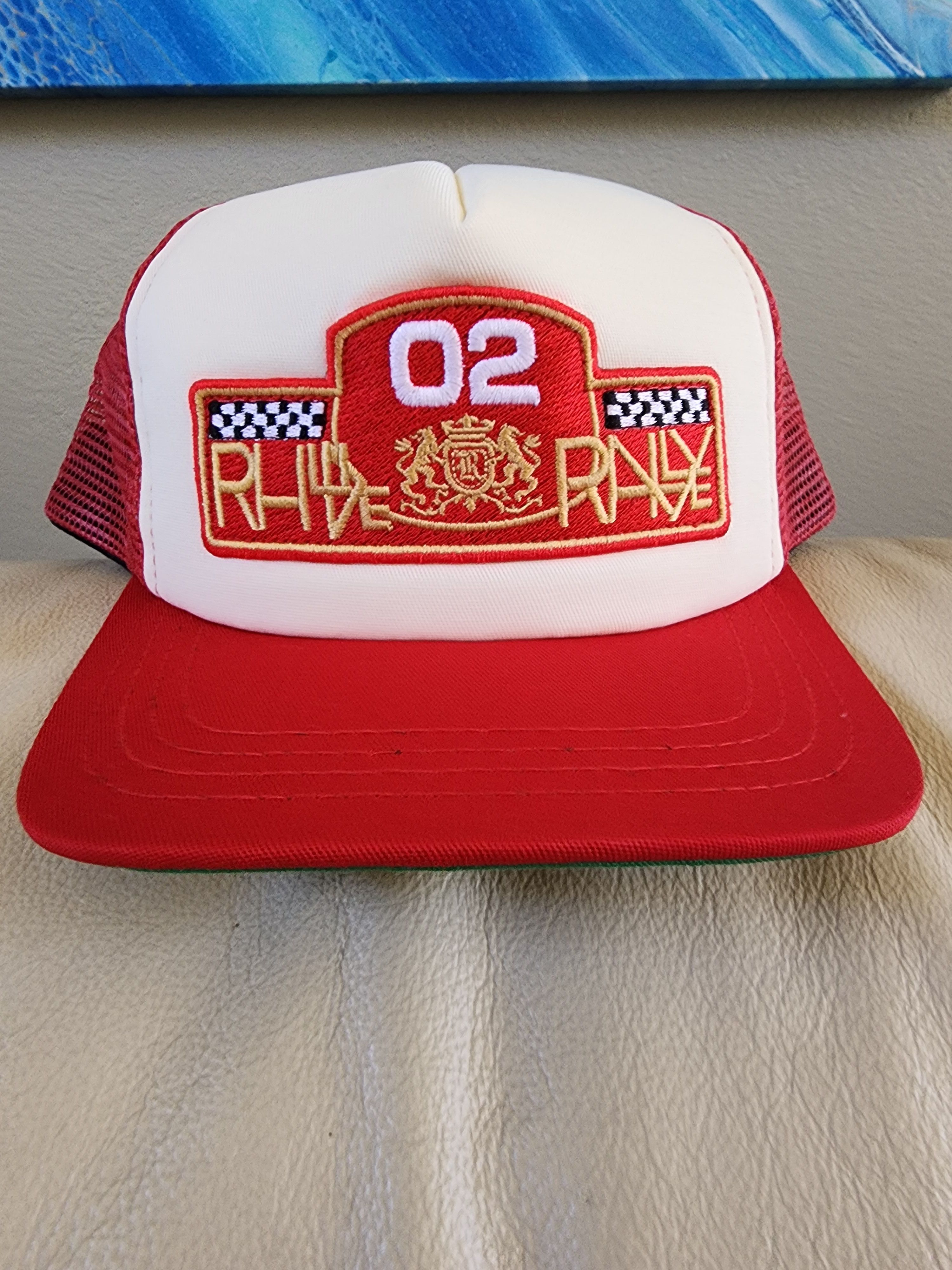 Rhude Rhude Rally Prix Trucker Size ONE SIZE - 1 Thumbnail