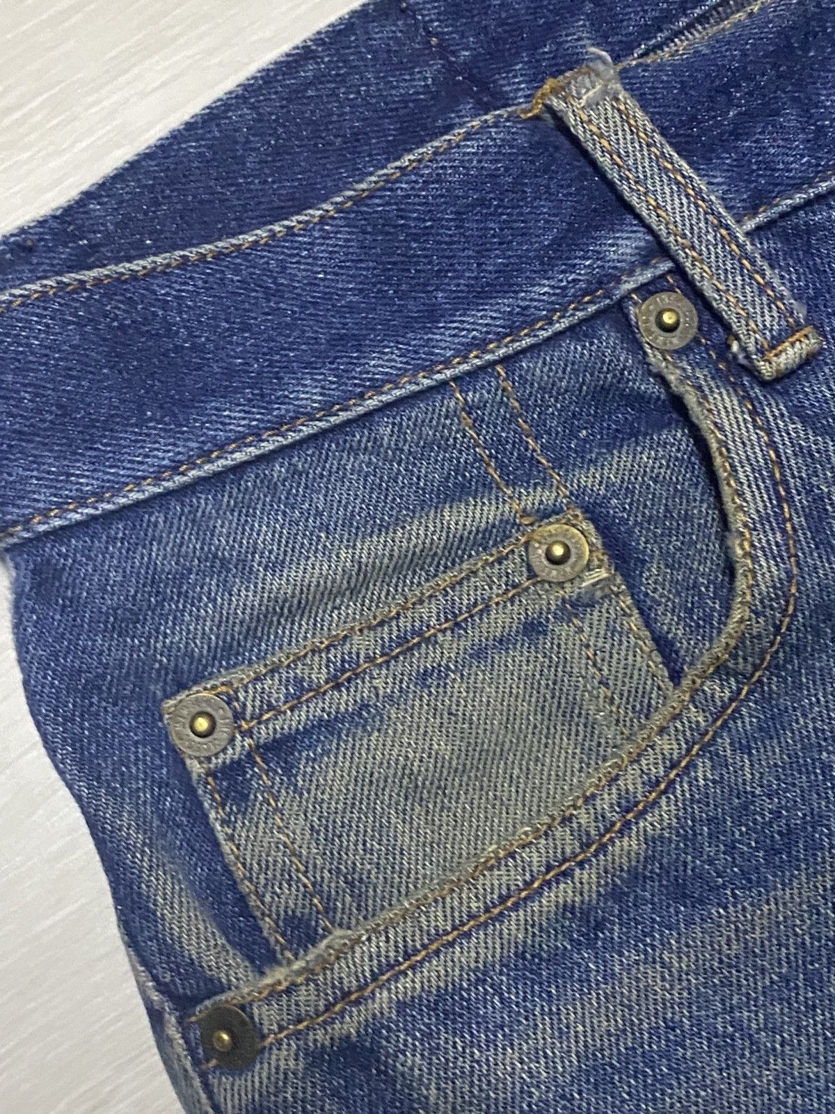 Japanese Brand Vintage Japanese Brand Tappo Mud wash Distressed Loose Jeans Size US 32 / EU 48 - 8 Thumbnail