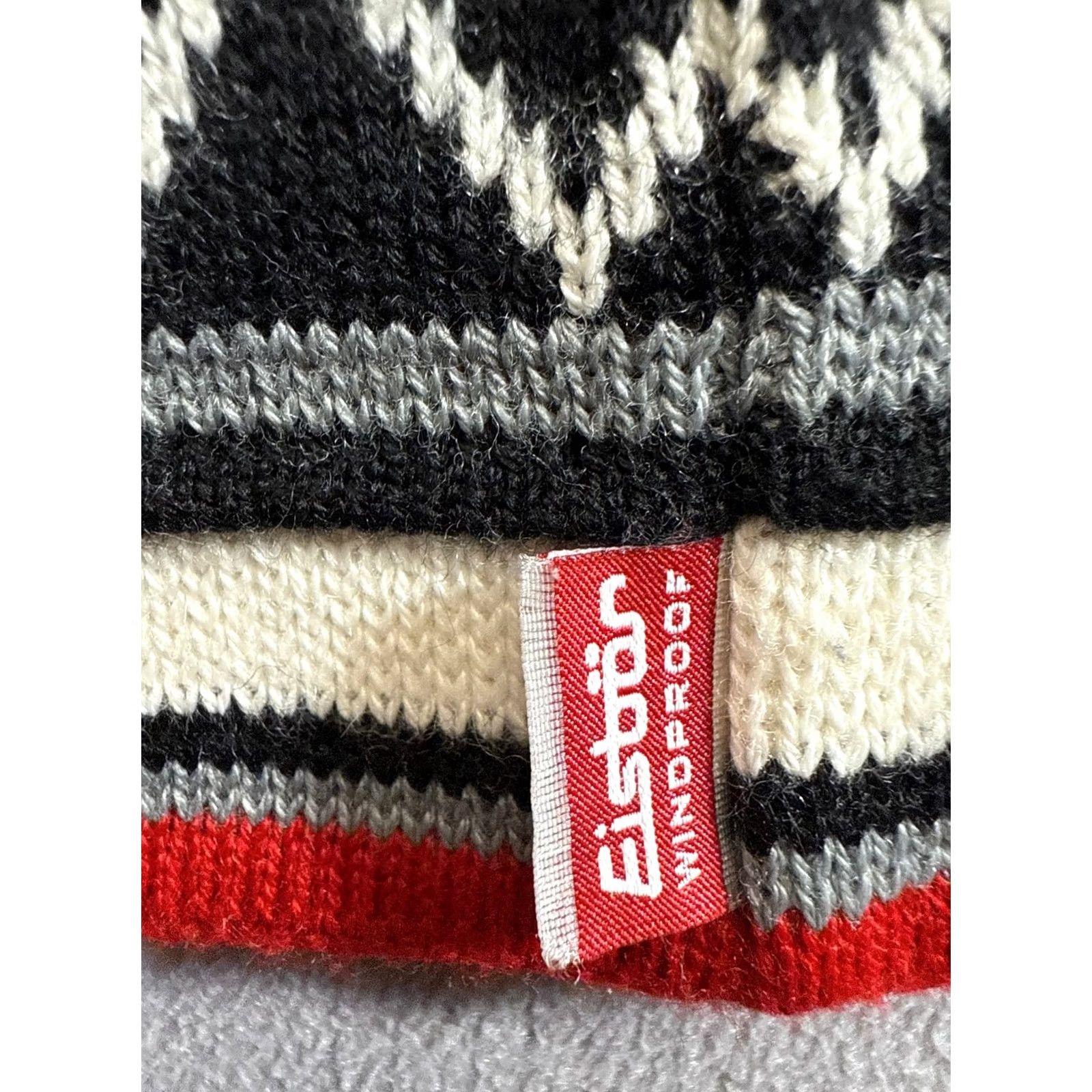 Vintage VINTAGE Eisbar Beanie Hat Unisex Adults One Size Red Wool Blend Size ONE SIZE - 3 Thumbnail