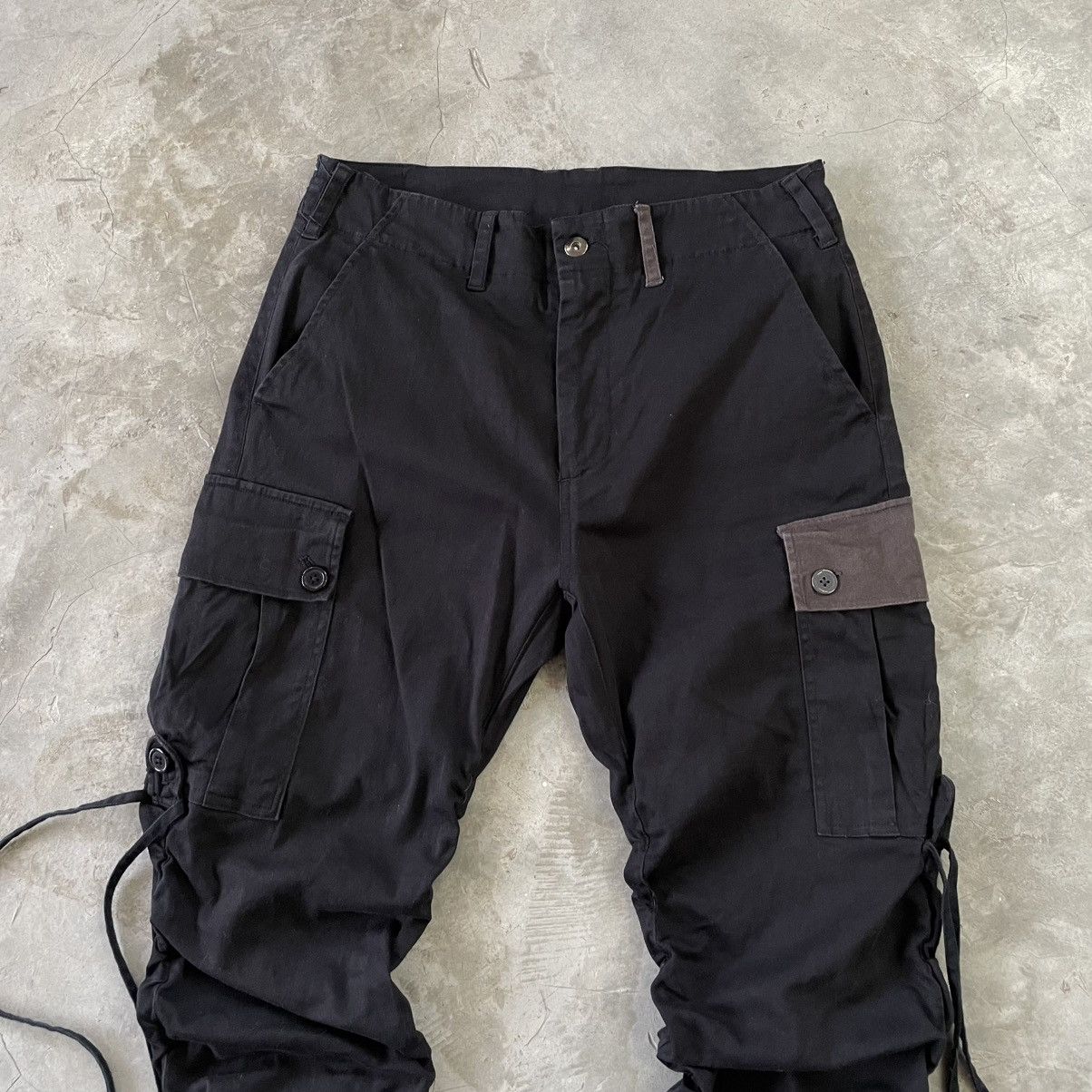 Designer × Japanese Brand × Vintage 🔴 Rare ! ! Ragout Punk Cargo Pant 🔴 Size US 31 - 3 Thumbnail