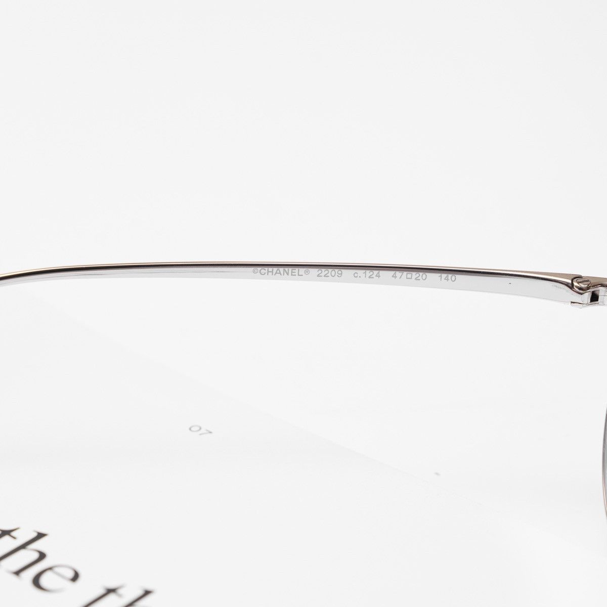 Chanel CHANEL 0CH2209 C124 GLASSES Size ONE SIZE - 5 Thumbnail