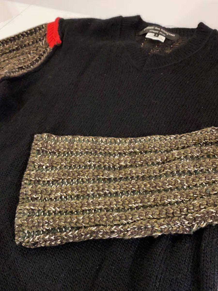 Comme des Garcons Homme Plus 2011 Patchwork Sweater Size US S / EU 44-46 / 1 - 7 Thumbnail