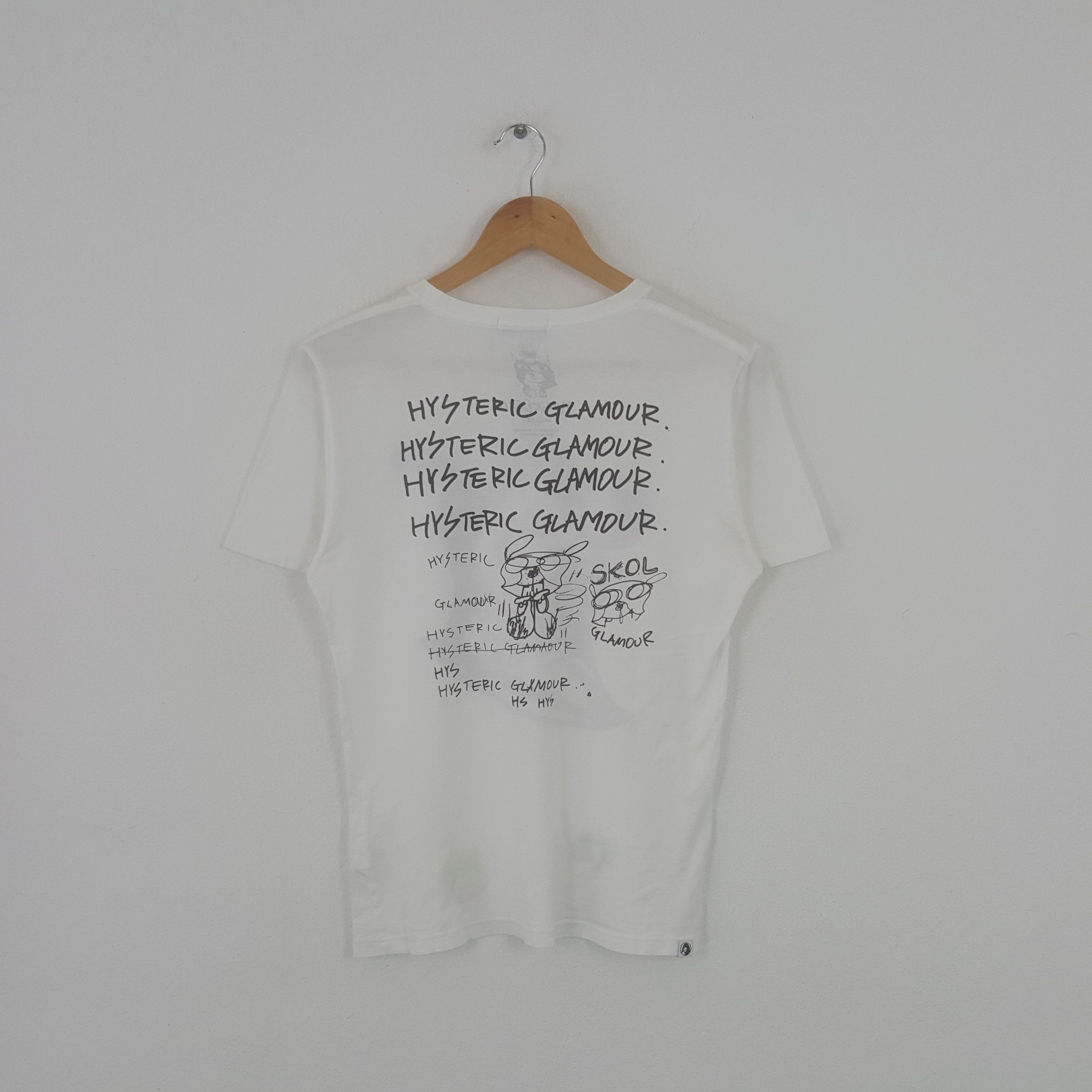 Vintage Hysteric Glamour X Hyskoric Skoloct Japanese Tshirt