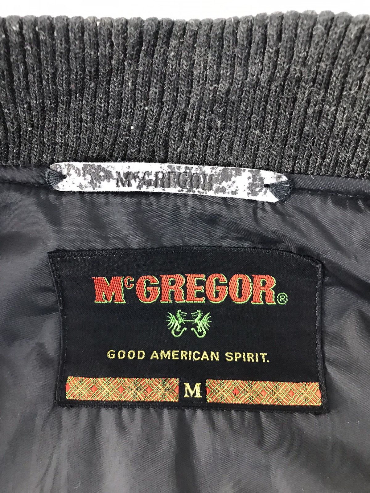 McGregor × Vintage Vintage McGregor Varsity Jacket Wool Big Logo Snap Button Size US L / EU 52-54 / 3 - 9 Thumbnail
