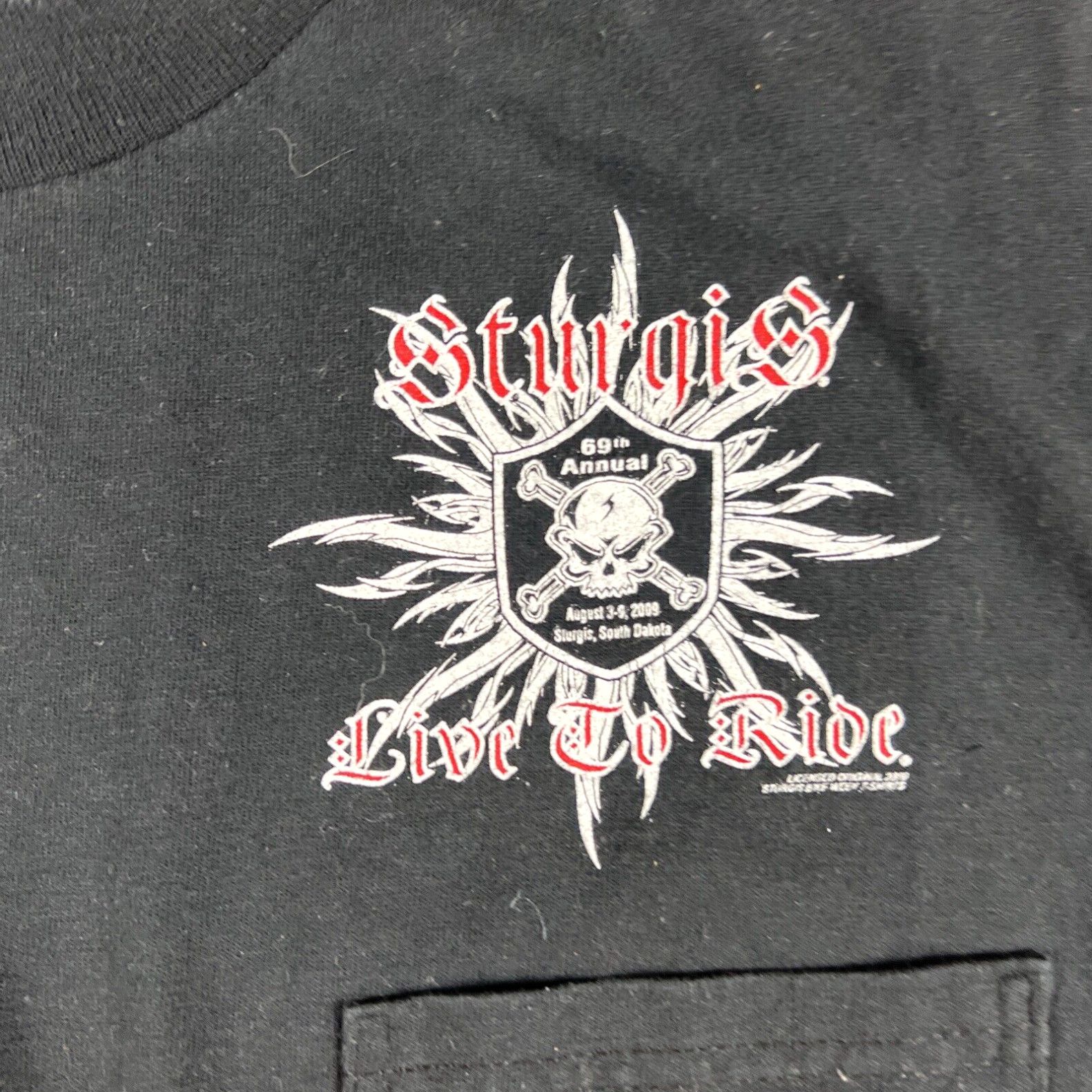 Delta 2009 Sturgis Bike Week Shirt M 69th Annual South Dakota | Grailed