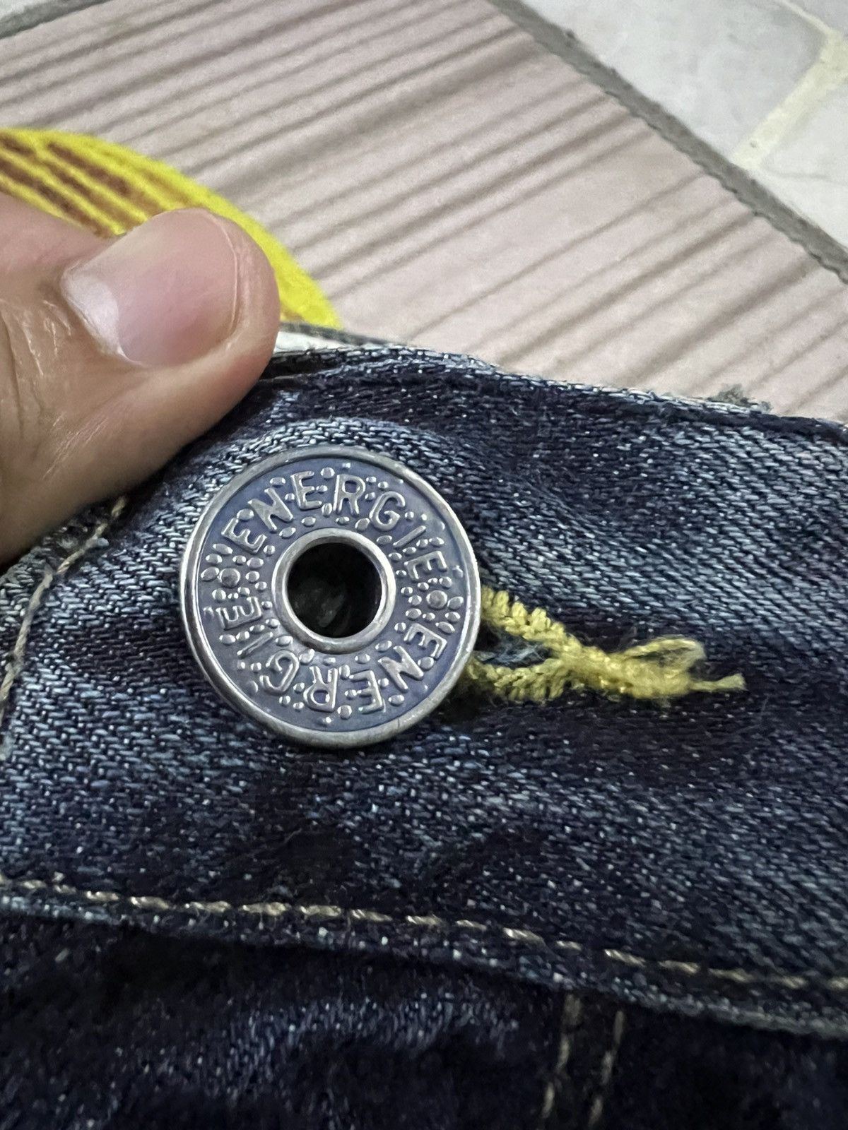 Energie × Jean 💥Flare💥Energie Distress Jean Size US 33 - 12 Thumbnail