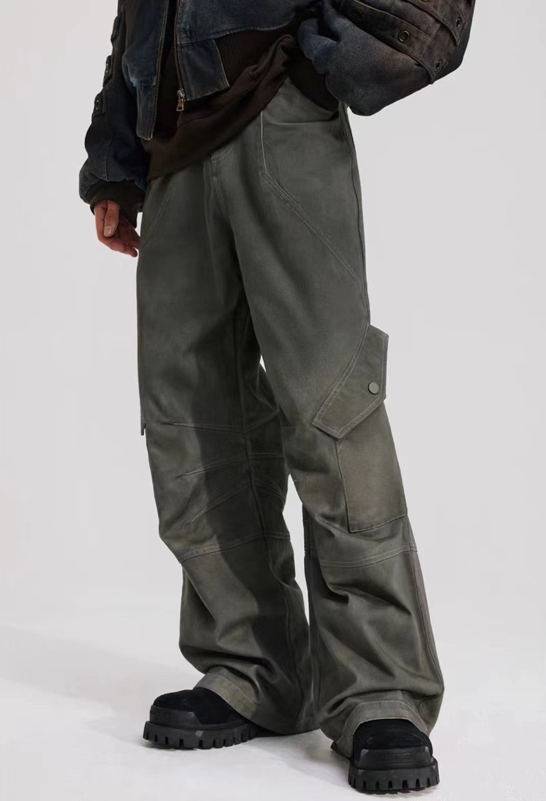 Vintage Scimitar Pocket Distressed Rare Jeans