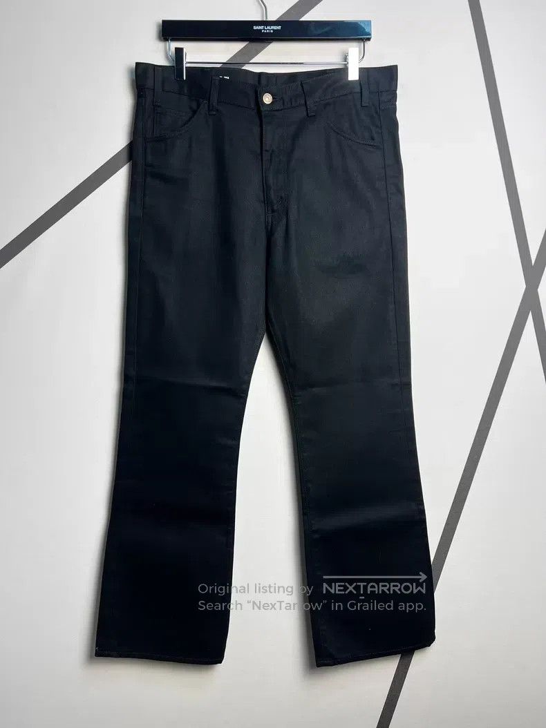 Celine CELINE Black Flared Denim Jeans Size US 33 - 1 Thumbnail