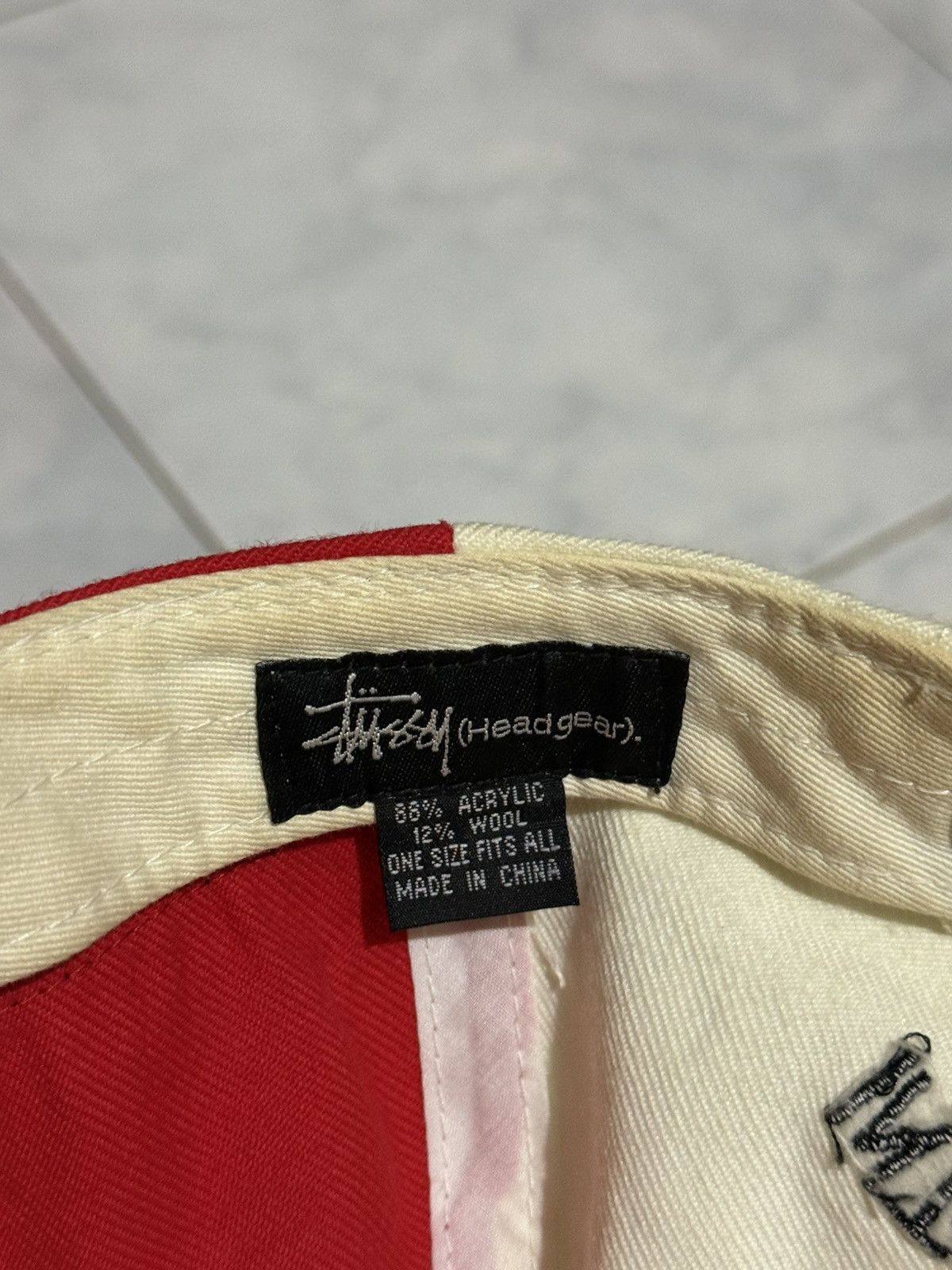 Stussy 90’s stussy run dmc snapback Size ONE SIZE - 5 Thumbnail