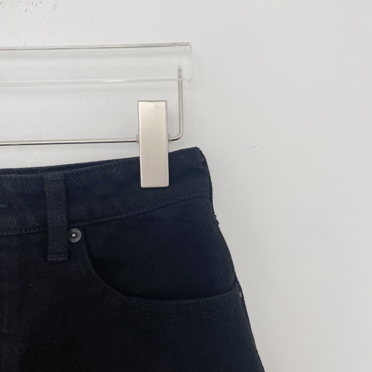 Balenciaga Balenciaga Women's High Waist A-line Mini Skirt K26WX Size 26" / US 2 / IT 38 - 3 Thumbnail