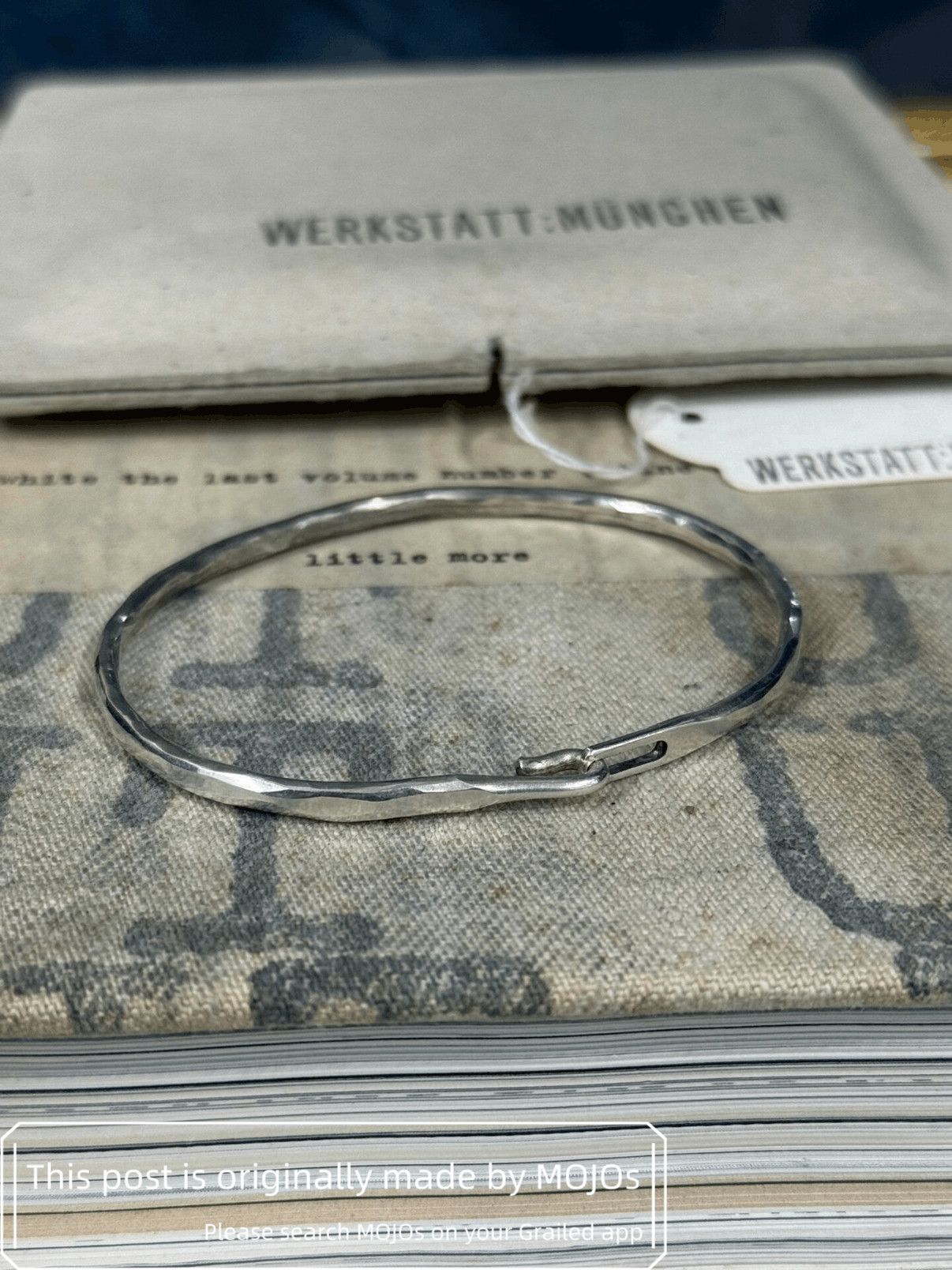 Werkstatt Munchen Sz S Werkstatt Munchen M2640 Silver 925 Bracelet mojos2 Size ONE SIZE - 4 Thumbnail