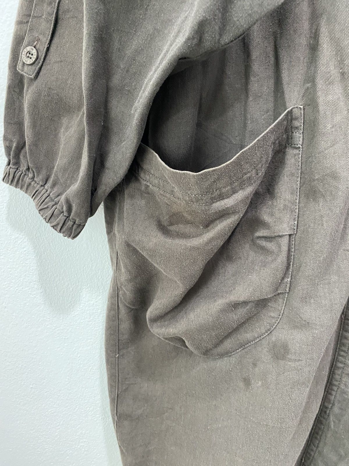 Homme Plisse Issey Miyake ISSEY MIYAKE DESIGN STUDIO OVERSIZED LONG COTTON DISTRESS Size US M / EU 48-50 / 2 - 4 Thumbnail