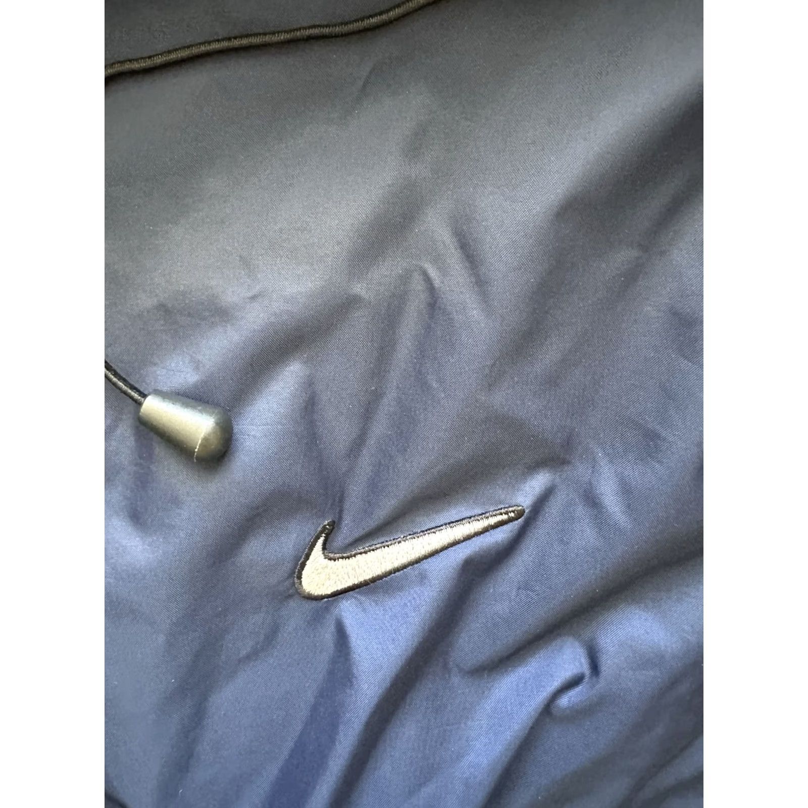 Nike VINTAGE Nike Windbreaker Jacket Mens L Blue Hooded 90s Shirt? Size US L / EU 52-54 / 3 - 2 Thumbnail