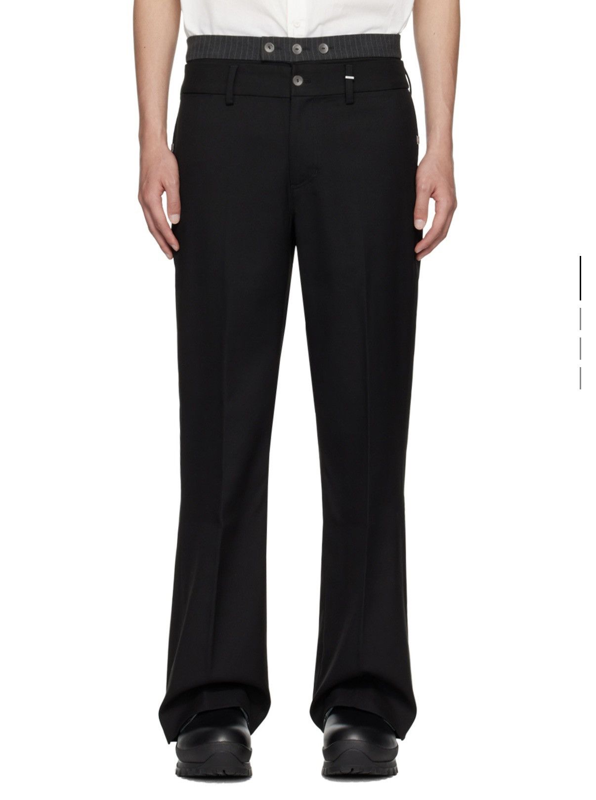 C2H4 C2H4 Black Trousers Size US 34 / EU 50 - 1 Thumbnail