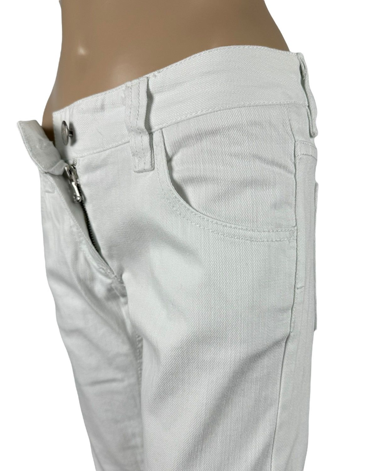 Dolce & Gabbana Dolce & Gabbana Jeans Crop Metal Logo Button Accent size 40 Size 27" / US 4 / IT 40 - 12 Thumbnail