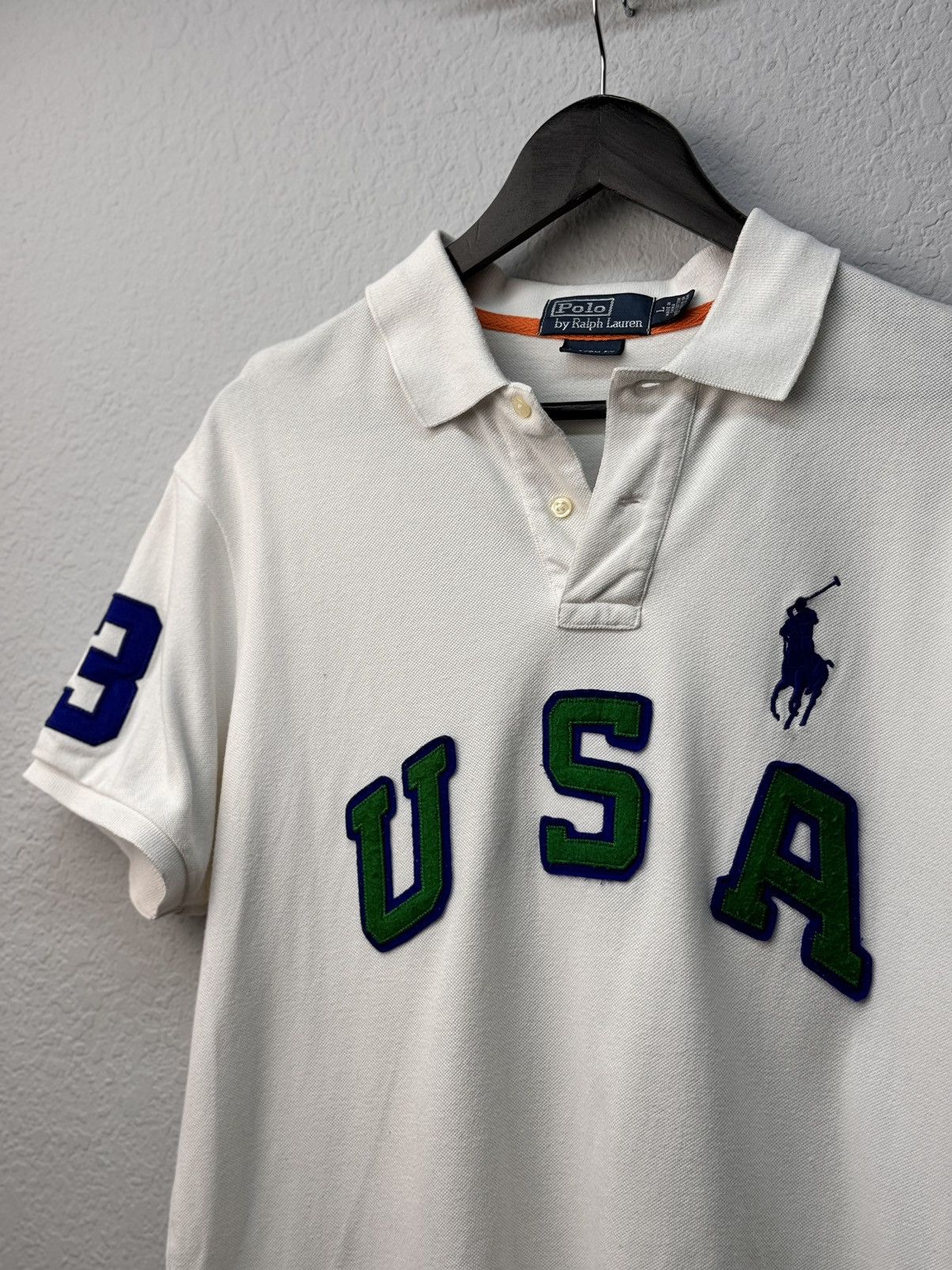 Polo Ralph Lauren Vintage Polo Ralph Lauren USA Polo Shirt Rugby JAPAN Size US L / EU 52-54 / 3 - 6 Thumbnail