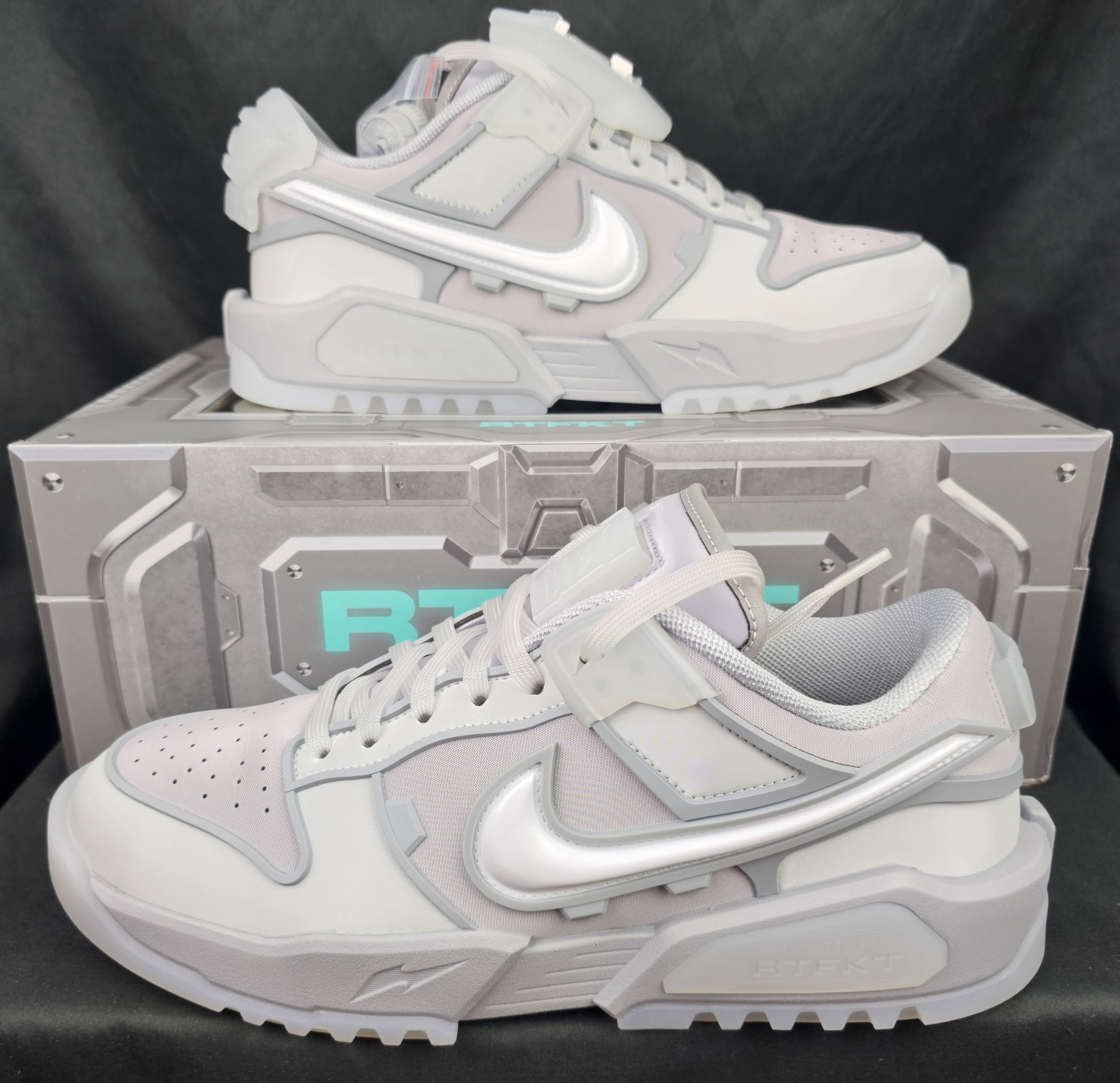 Nike Nike x RTFKT Dunk Genesis Low Ghost (Edition of 8,461) Men's Size US 12.5 / EU 45-46 - 10 Thumbnail