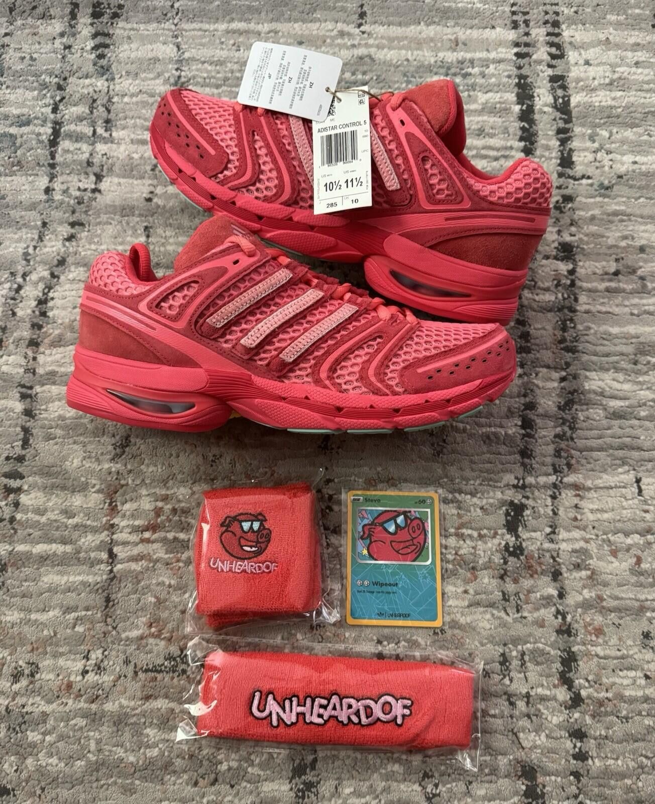 Adidas Size 10.5 - UNheardof x adidas Adistar Control 5 Piggy Size US 10.5 / EU 43-44 - 8 Thumbnail