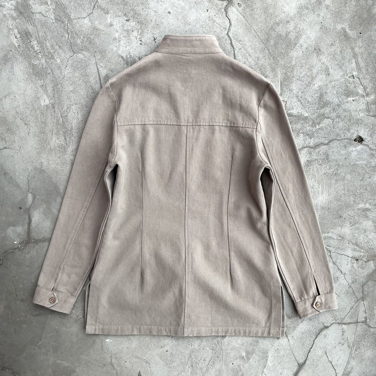 Vintage Vintage Hemp Coat Zip Jacket 00s «The Earth Collection» Size US M / EU 48-50 / 2 - 6 Thumbnail