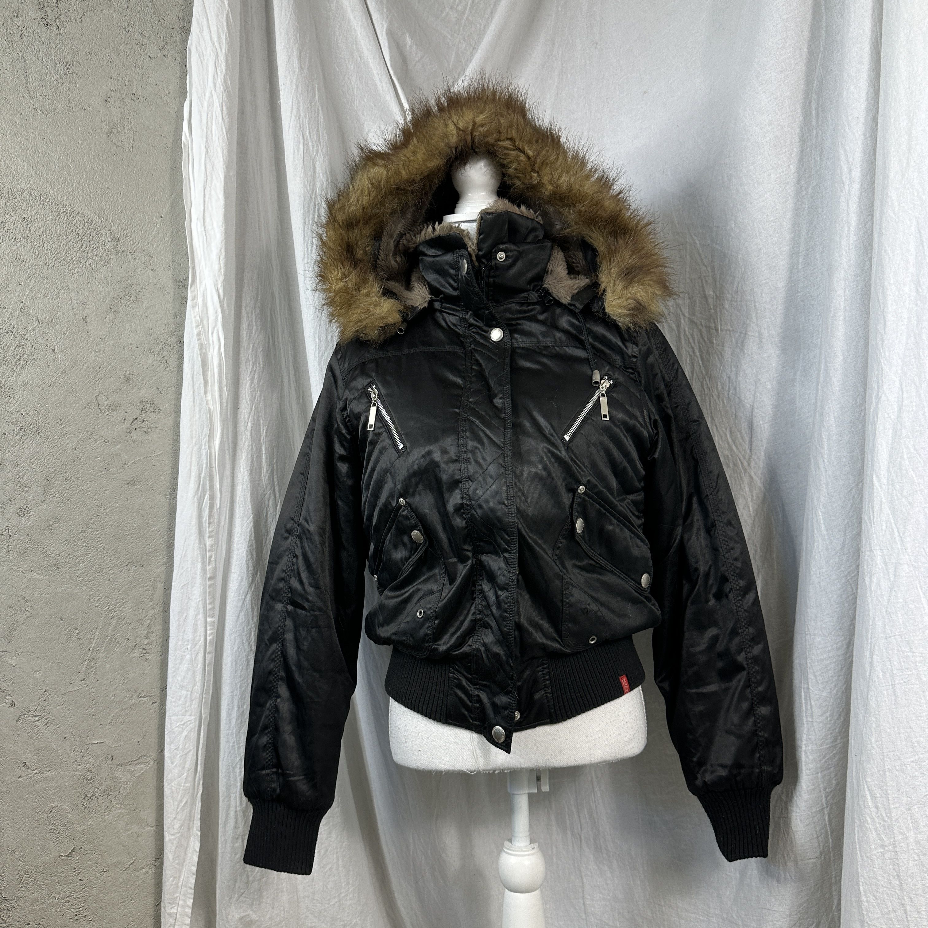 Vintage Vintage Y2K Bomber Jacket Size M / US 6-8 / IT 42-44 - 6 Thumbnail