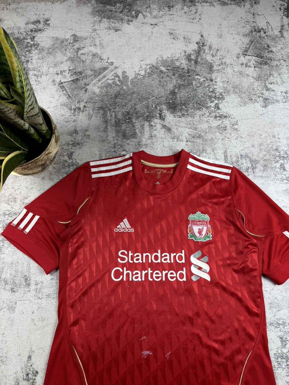 Adidas #10 Joe Cole LFC Liverpool 2010 2012 Men’s Medium Size Soccer Football T Shirt Jersey Size US M / EU 48-50 / 2 - 7 Thumbnail