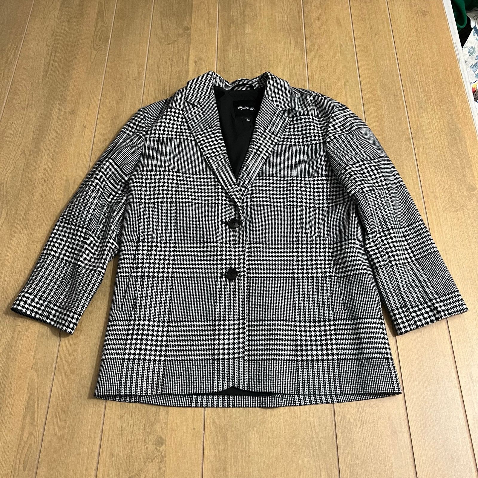 Madewell Madewell Oversized Dorset Blazer Jacket Sz S Wool Blend Size S / US 4 / IT 40 - 12 Thumbnail