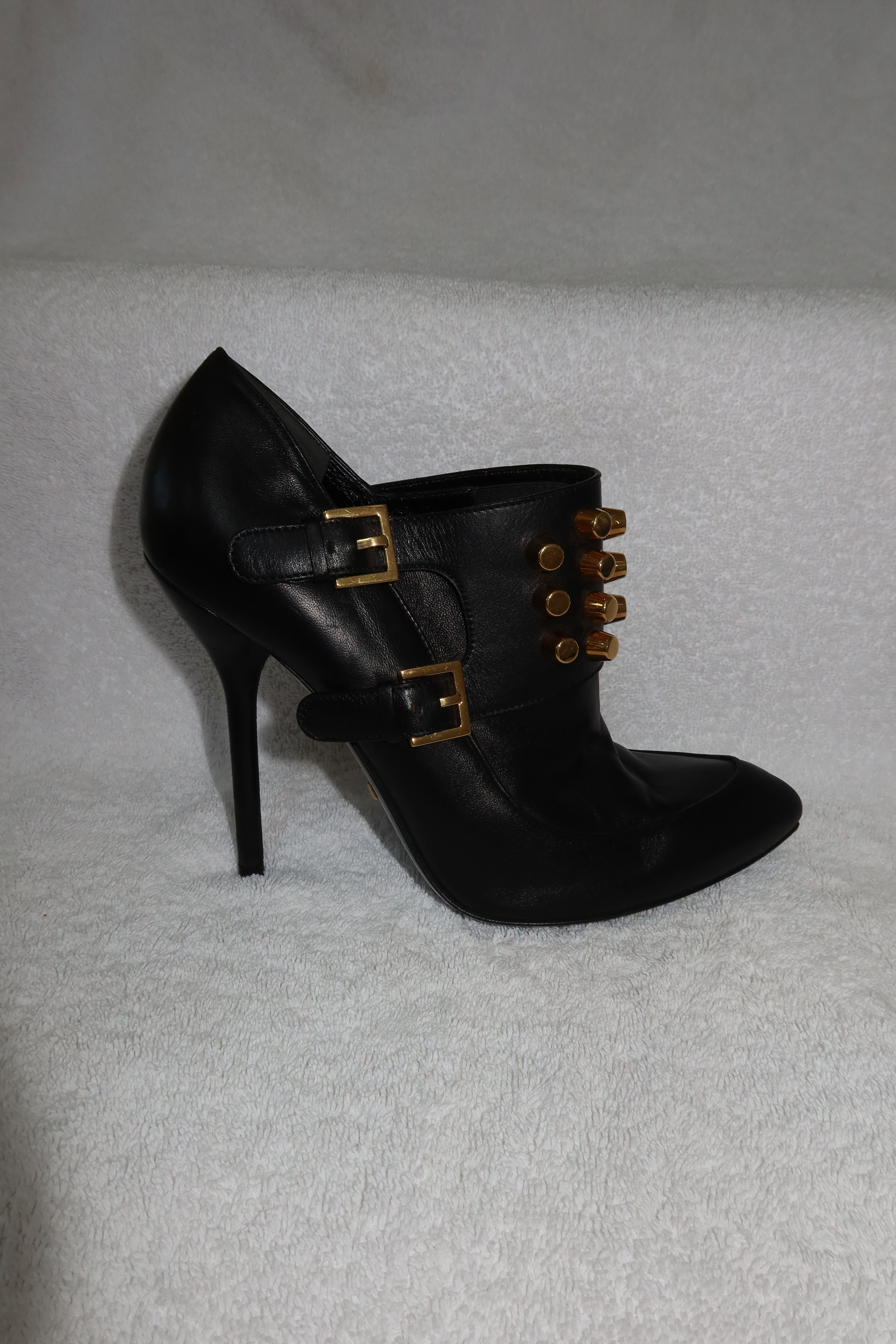 Gucci Gucci Alexandra Nappa Botties Size US 6.5 / IT 36.5 - 2 Thumbnail