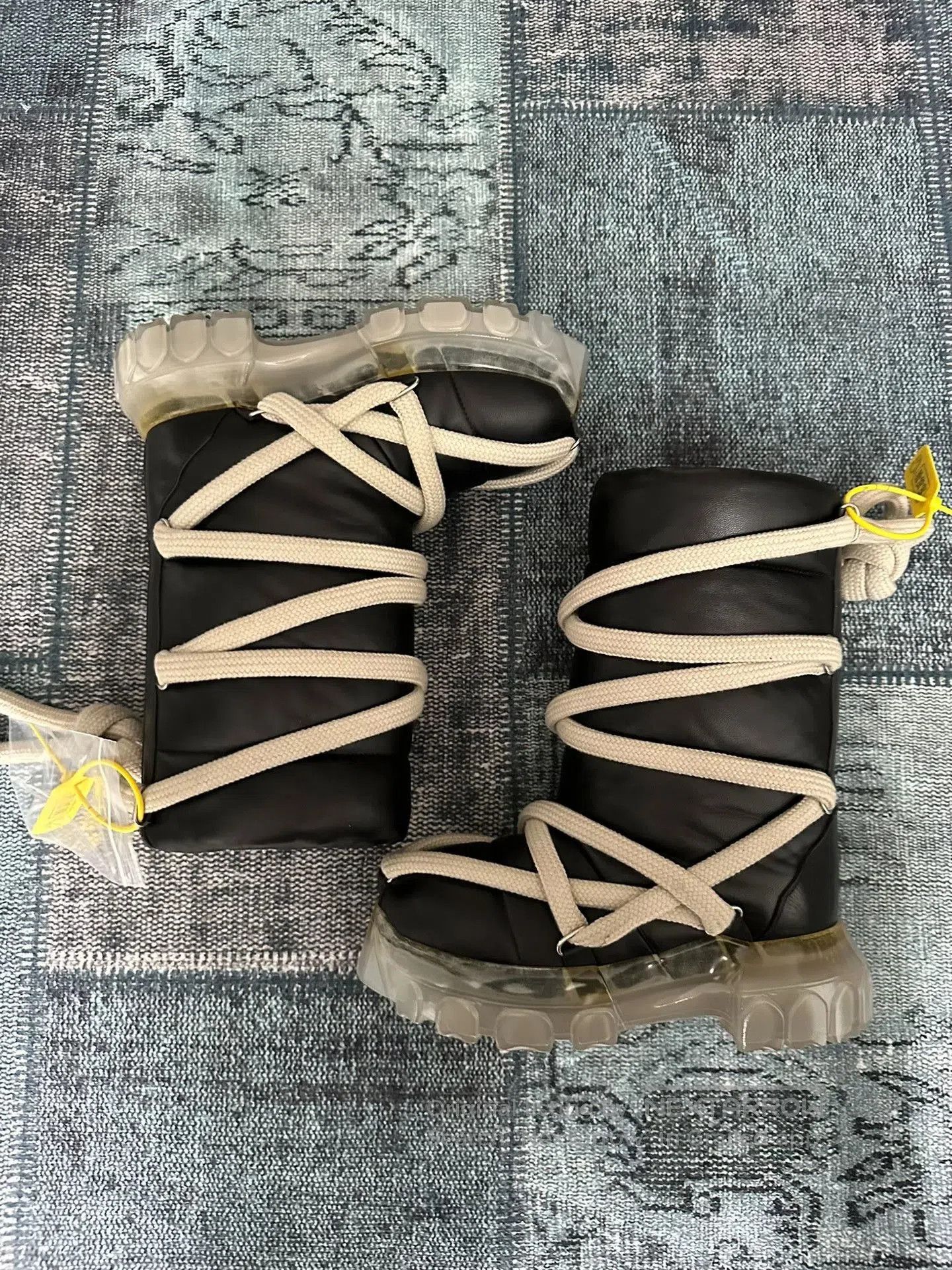 Rick Owens Rick Owens Strap Octopus Sole Snow Boots. Size US 5 / IT 35 - 1 Thumbnail