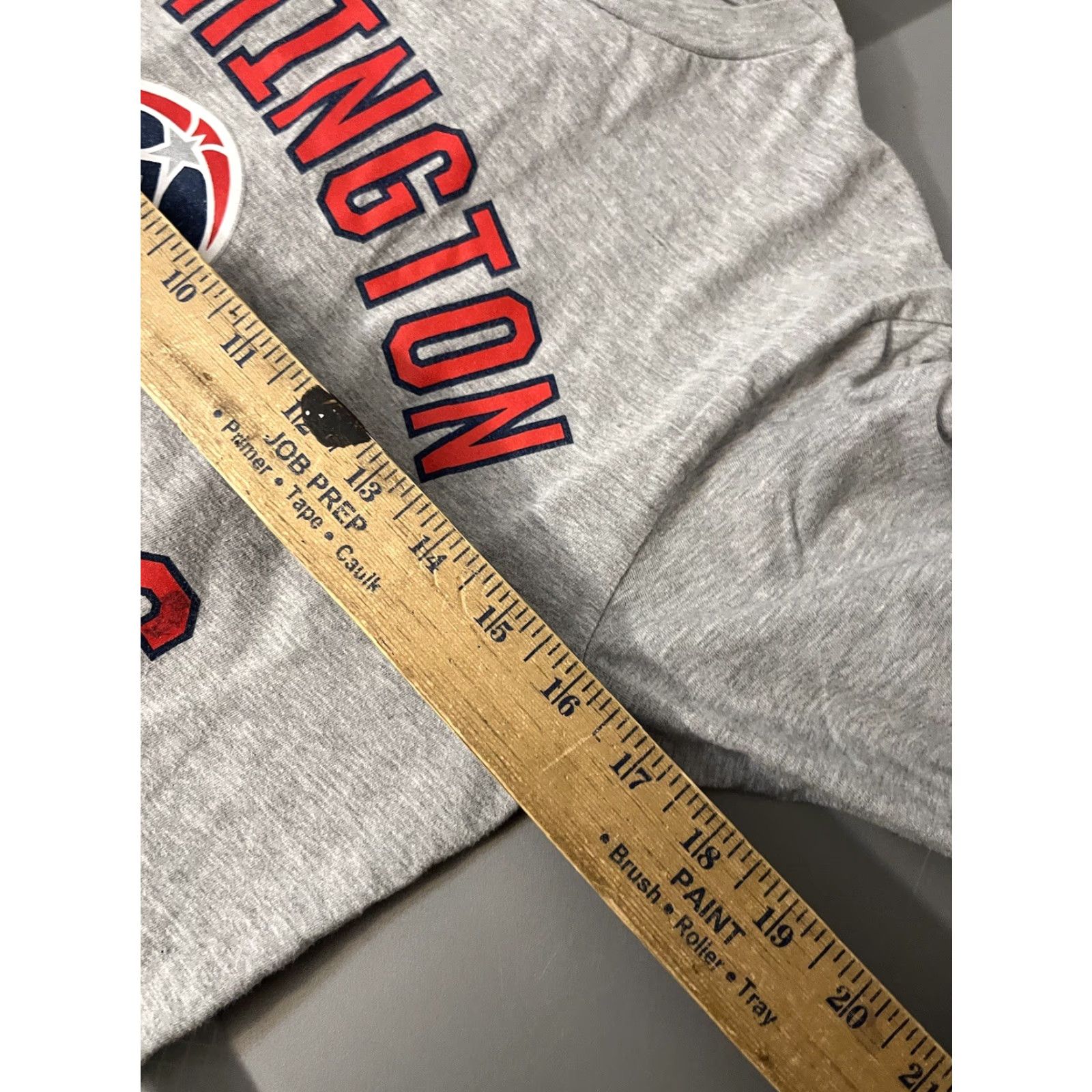 Vintage WASHINGTON WIZARDS BASKETBALL SHIRT L/S SIZE S GRAY FANATICS Size US S / EU 44-46 / 1 - 5 Thumbnail