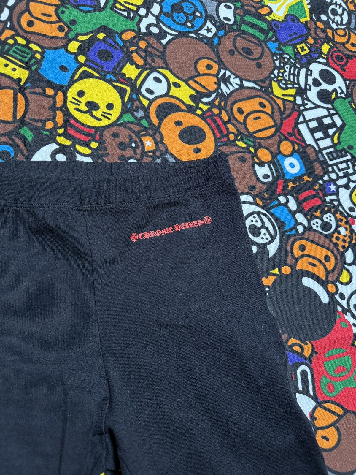 Chrome Hearts Chrome Hearts Women’s Black Matty Boy Biker Shorts Size 28" / US 6 / IT 42 - 3 Thumbnail