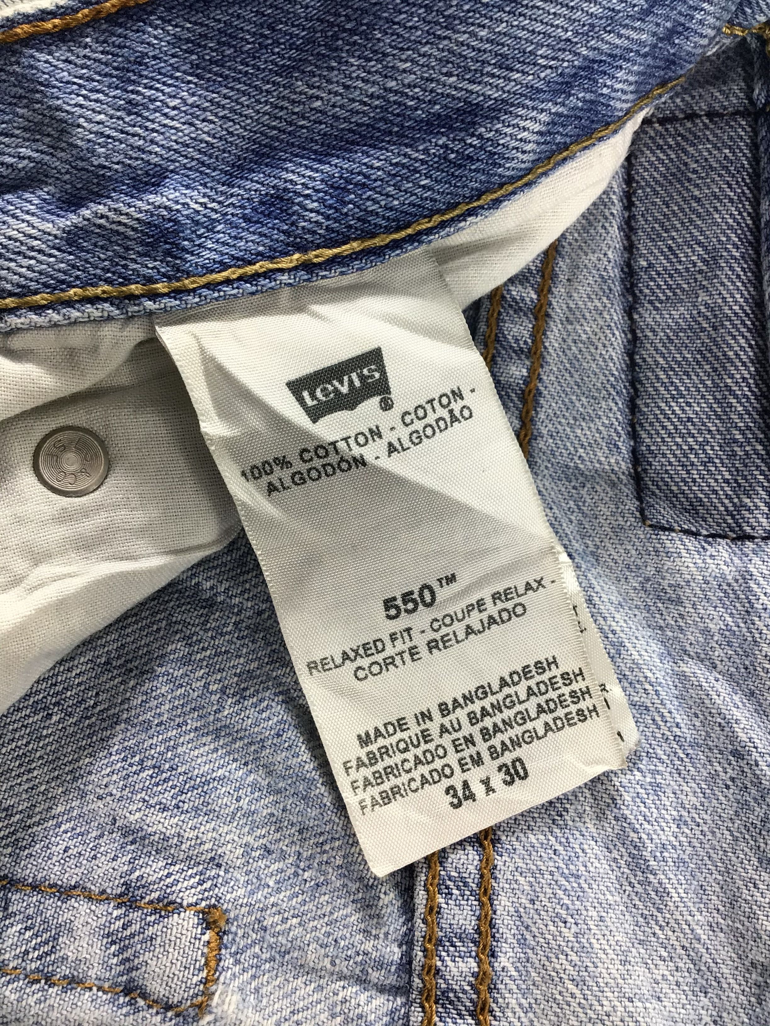 Levi's Vintage Levis 550 Jeans-J608 Size US 33 - 9 Thumbnail